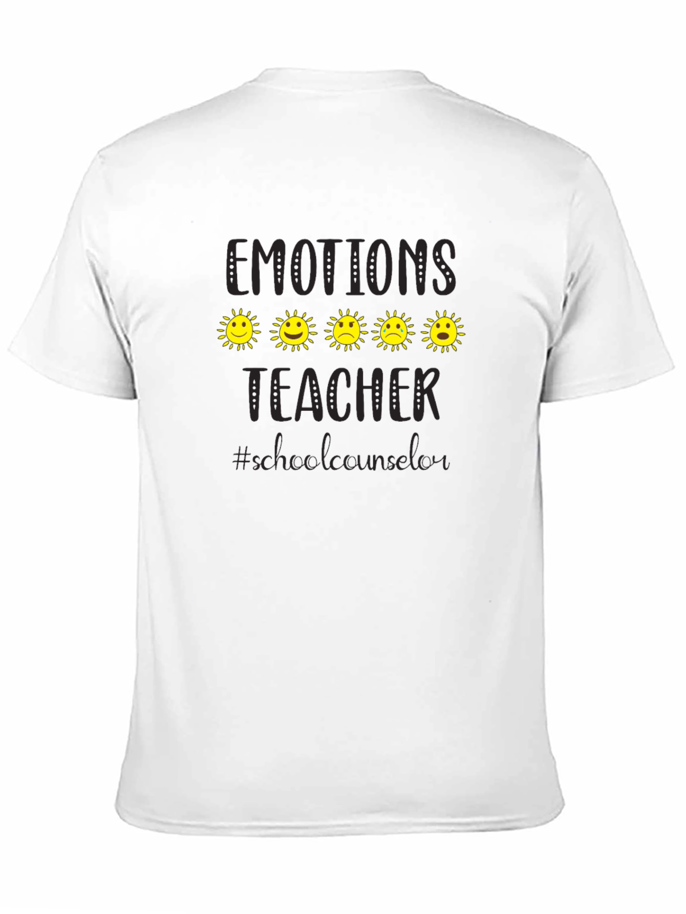 Emotions Teacher T-Shirt - School Counselor Tee