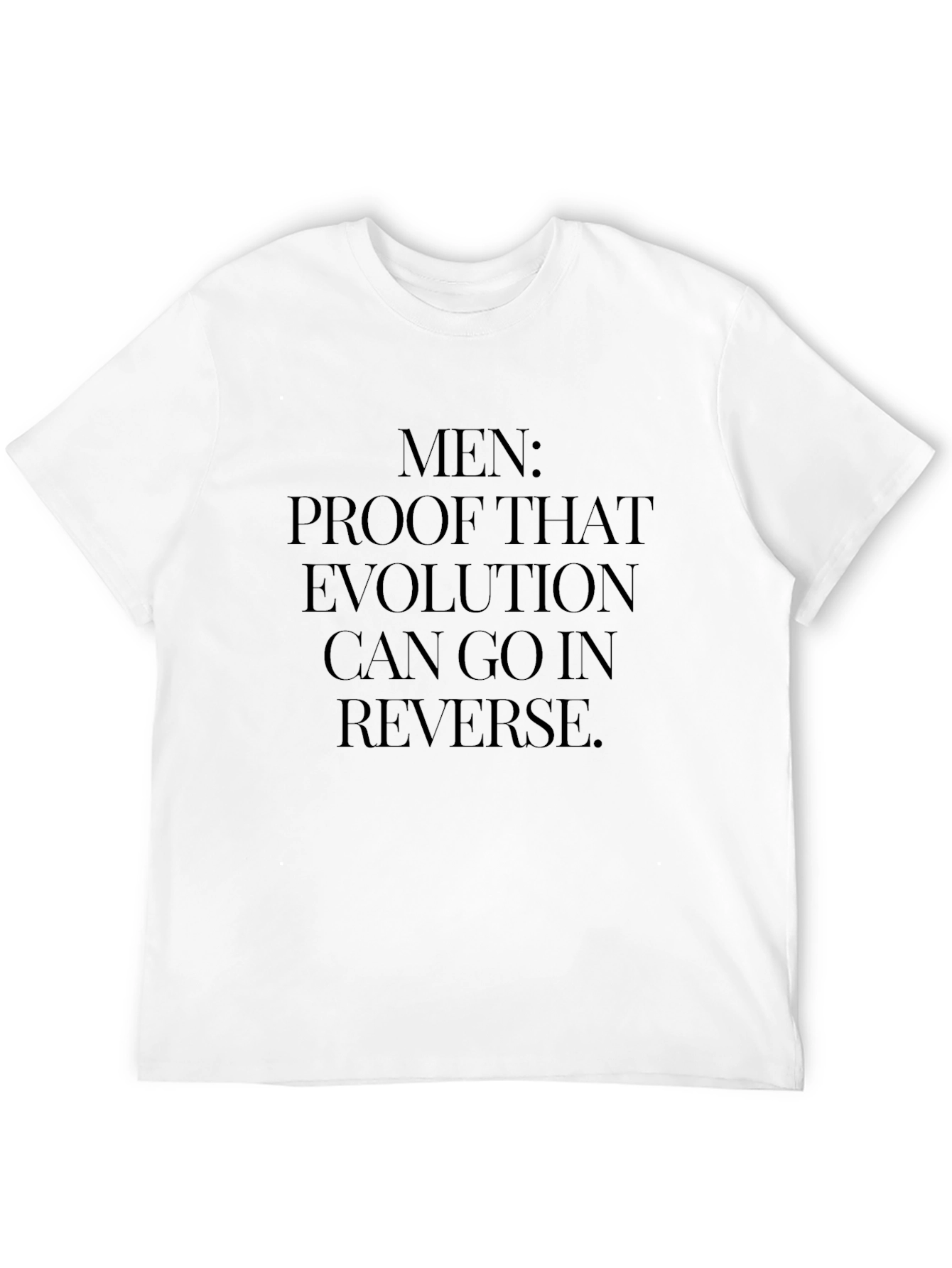 Mens Evolution Reversal Graphic T-Shirt