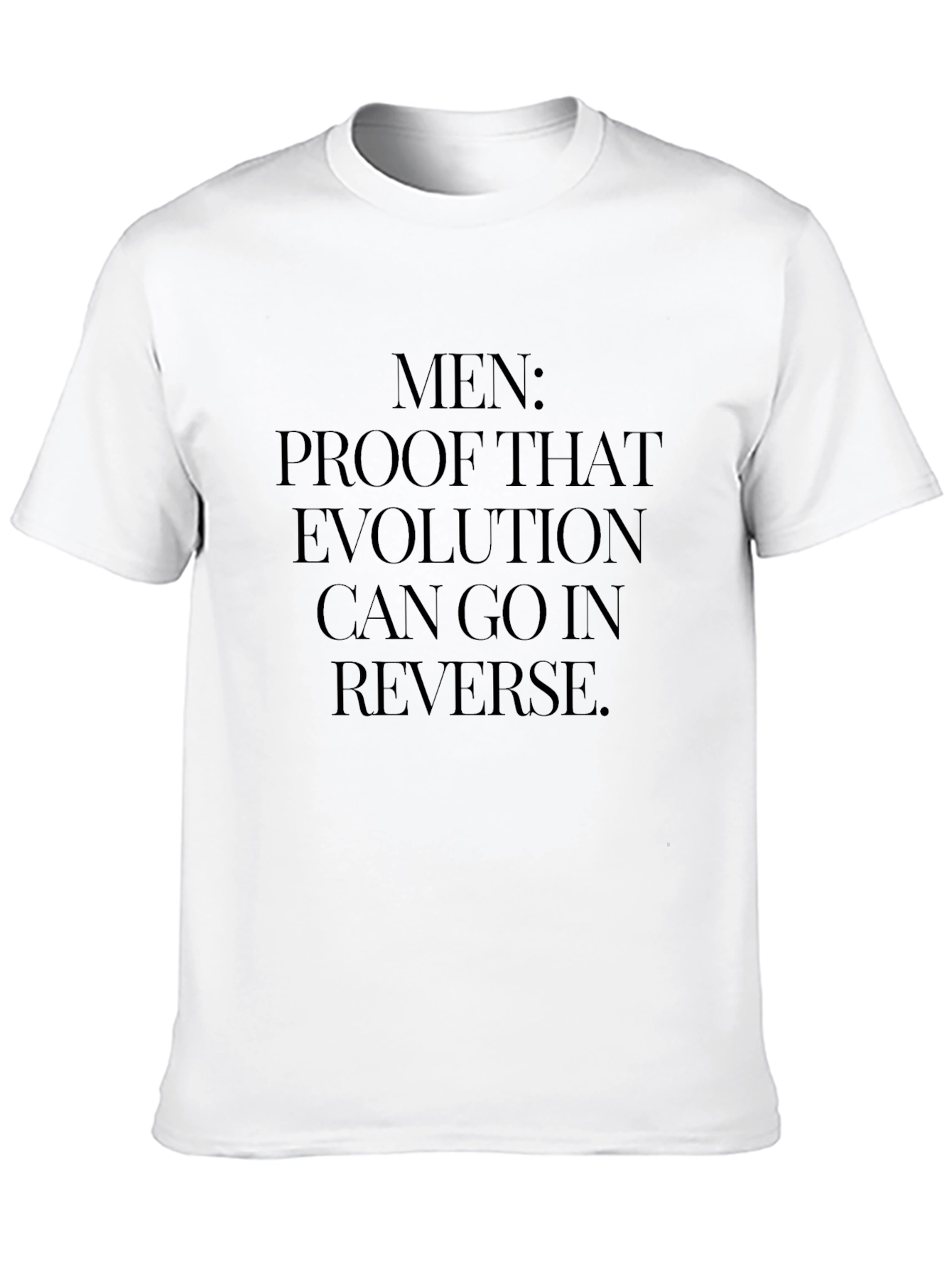 Mens Evolution Reversal Graphic T-Shirt