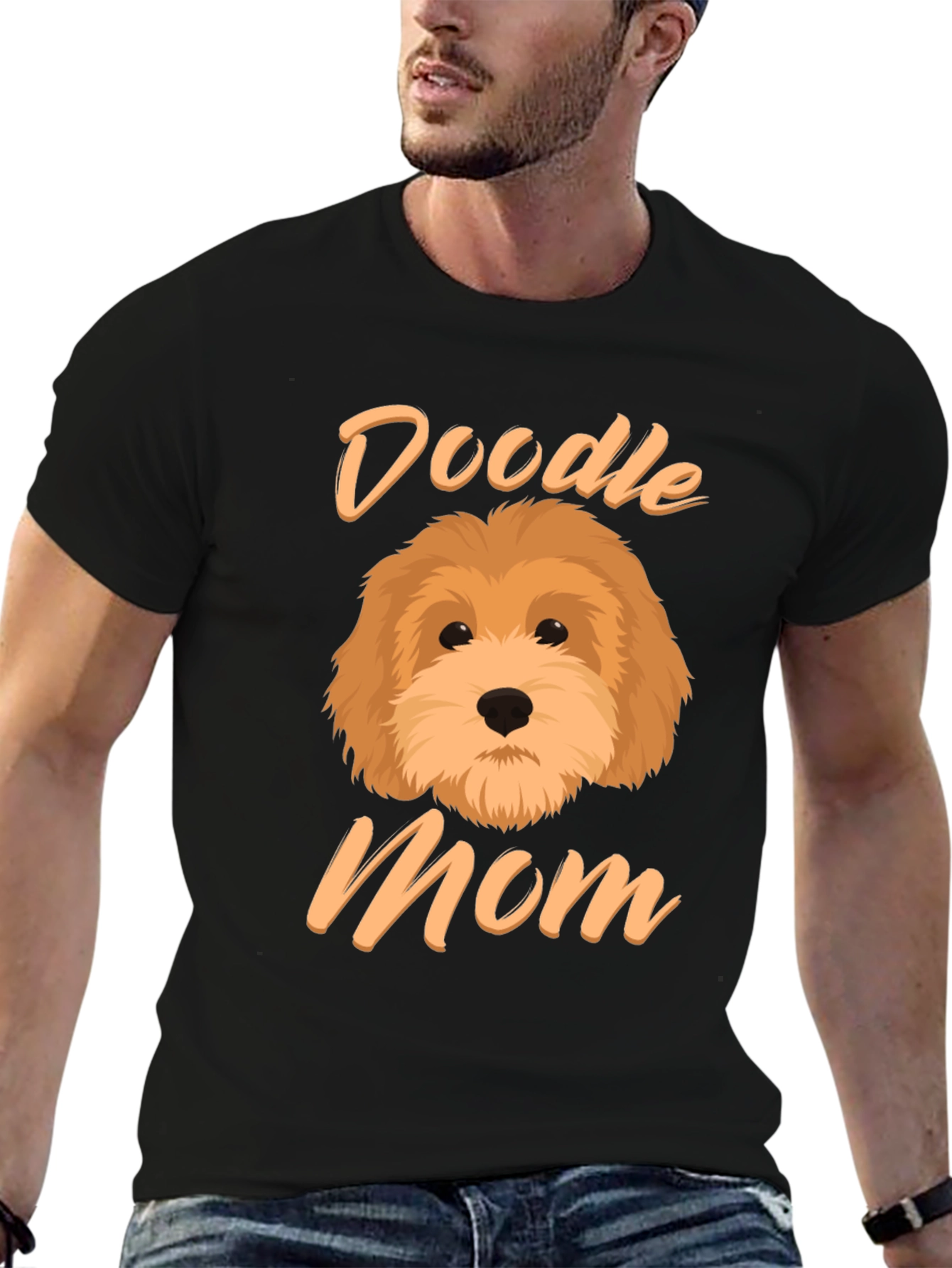 Doodle Mom T-Shirt Cute Dog Lover Tee