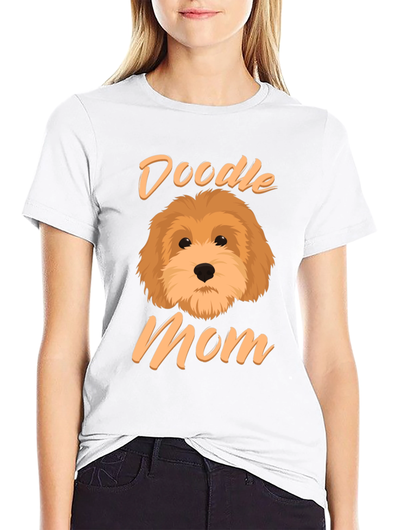 Doodle Mom T-Shirt Cute Dog Lover Tee