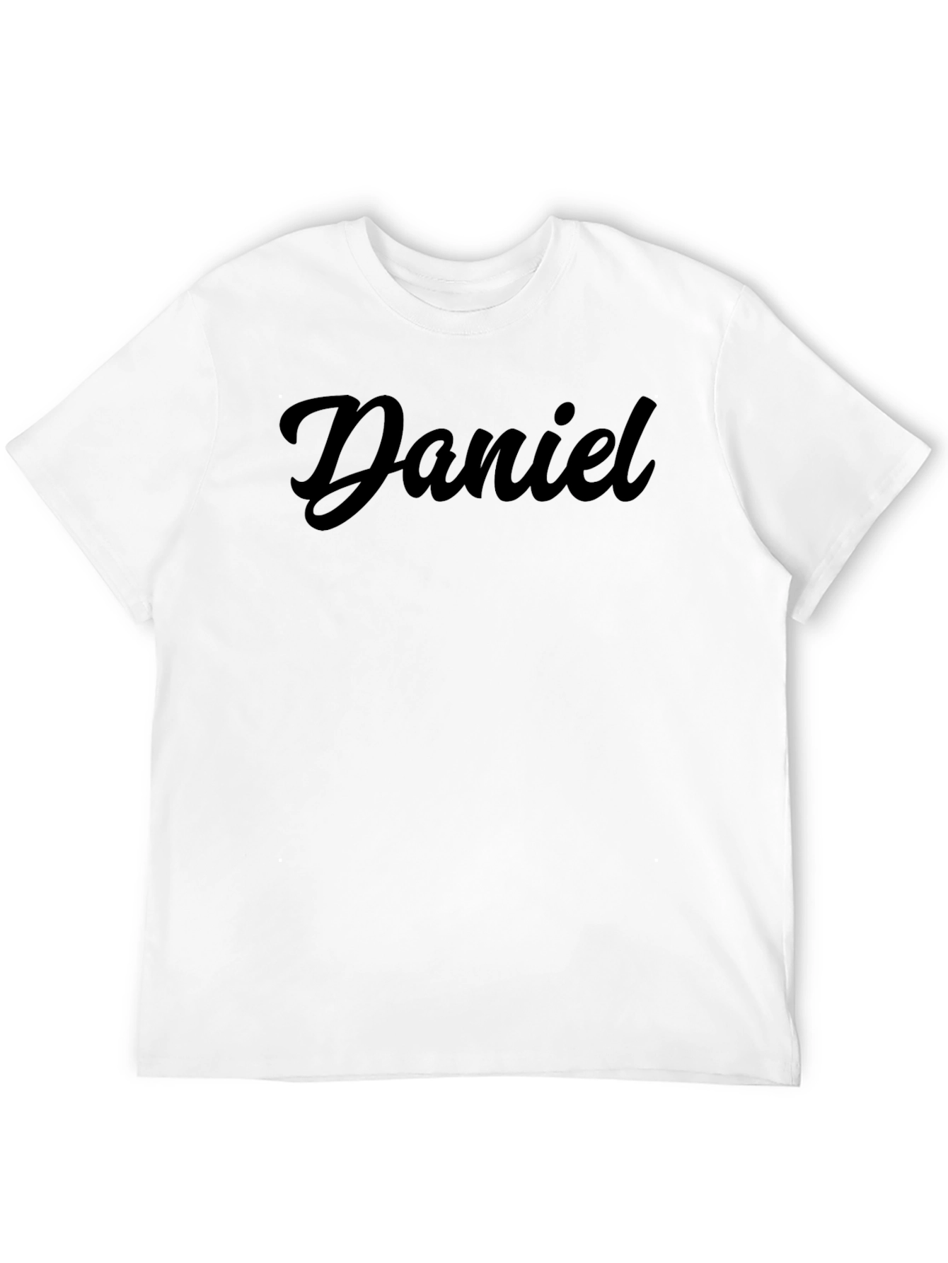 Personalized Daniel Black T-Shirt