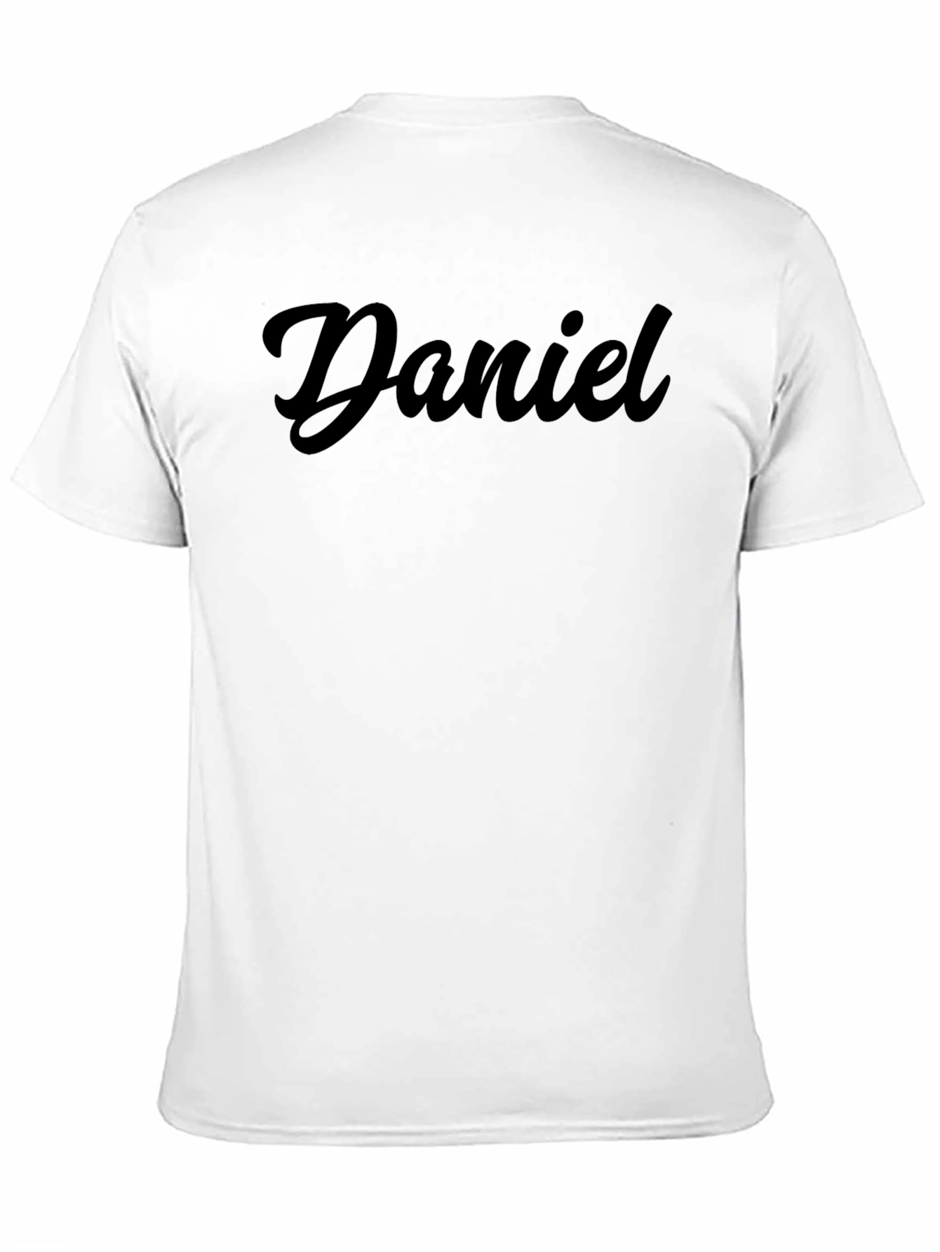 Personalized Daniel Black T-Shirt