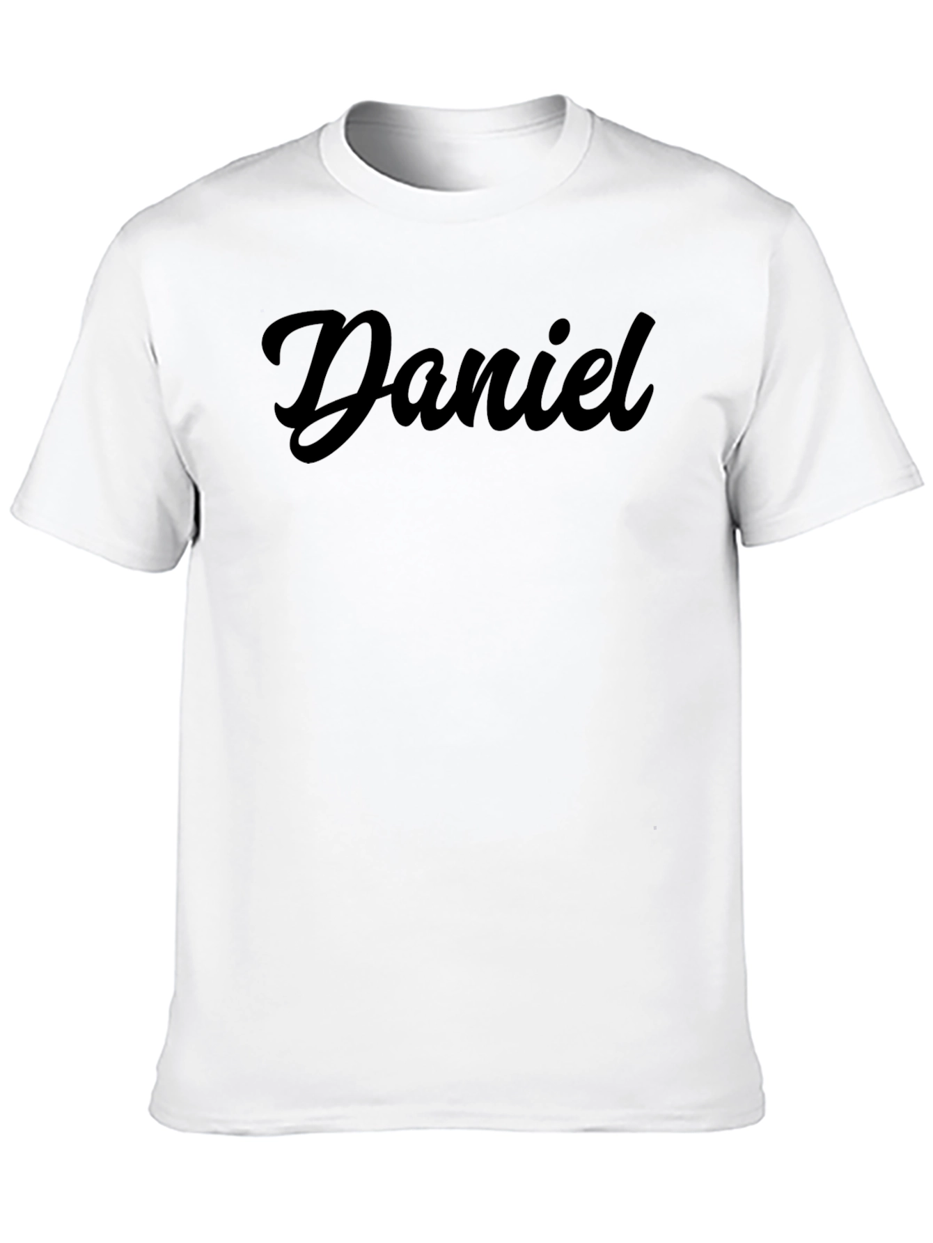 Personalized Daniel Black T-Shirt