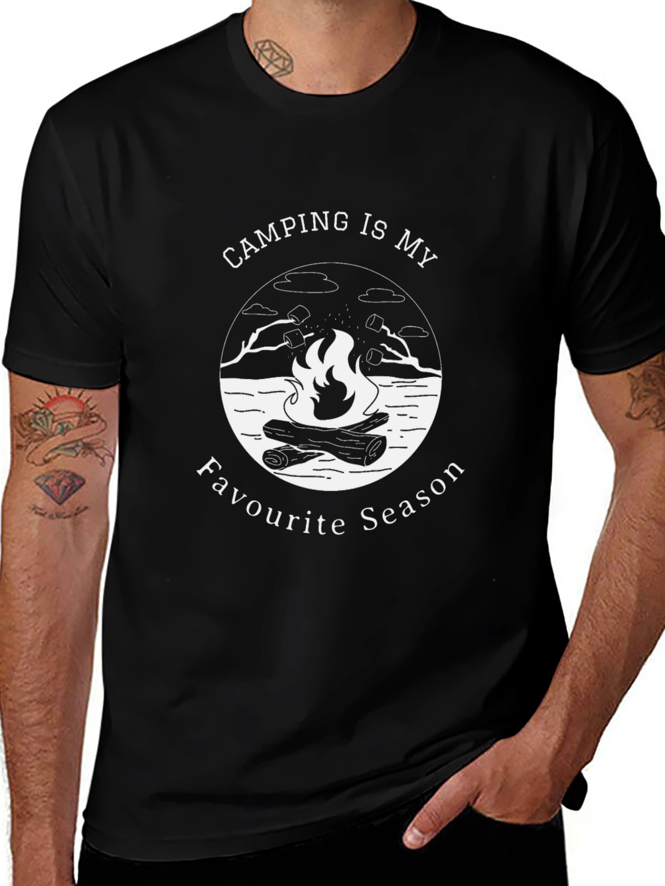 Camping is My Favorite Season T-Shirt