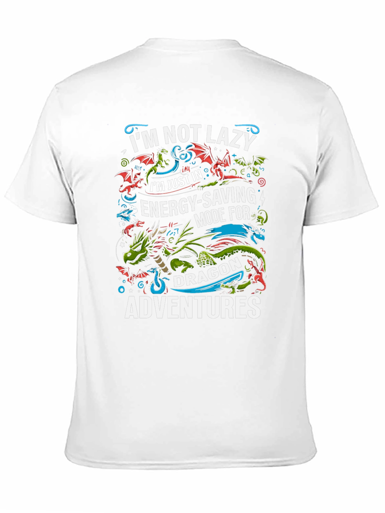 Dragon Adventure T-Shirt - Energy Saving Mode Tee