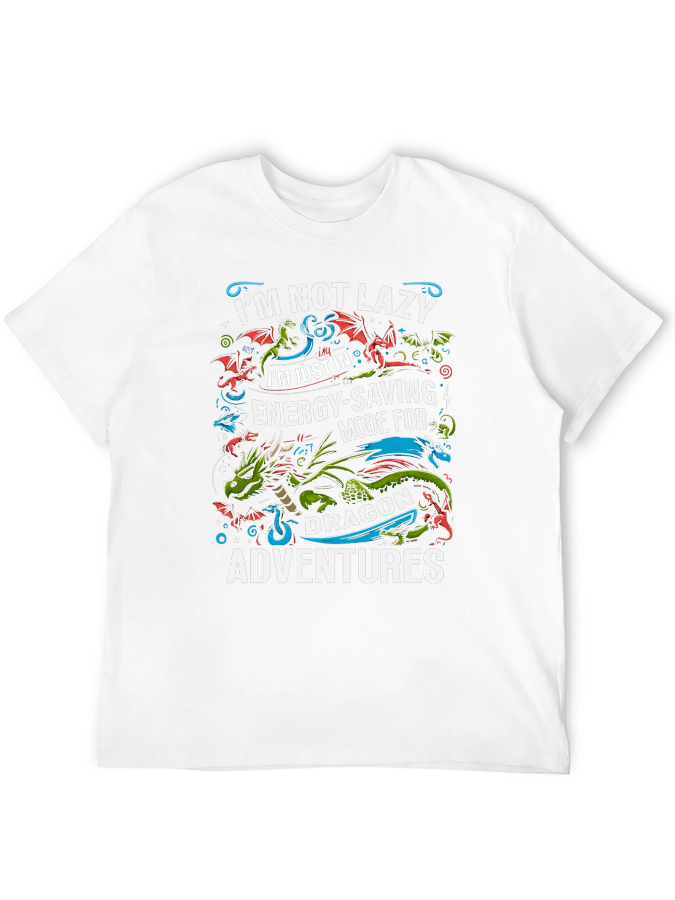 Dragon Adventure T-Shirt - Energy Saving Mode Tee