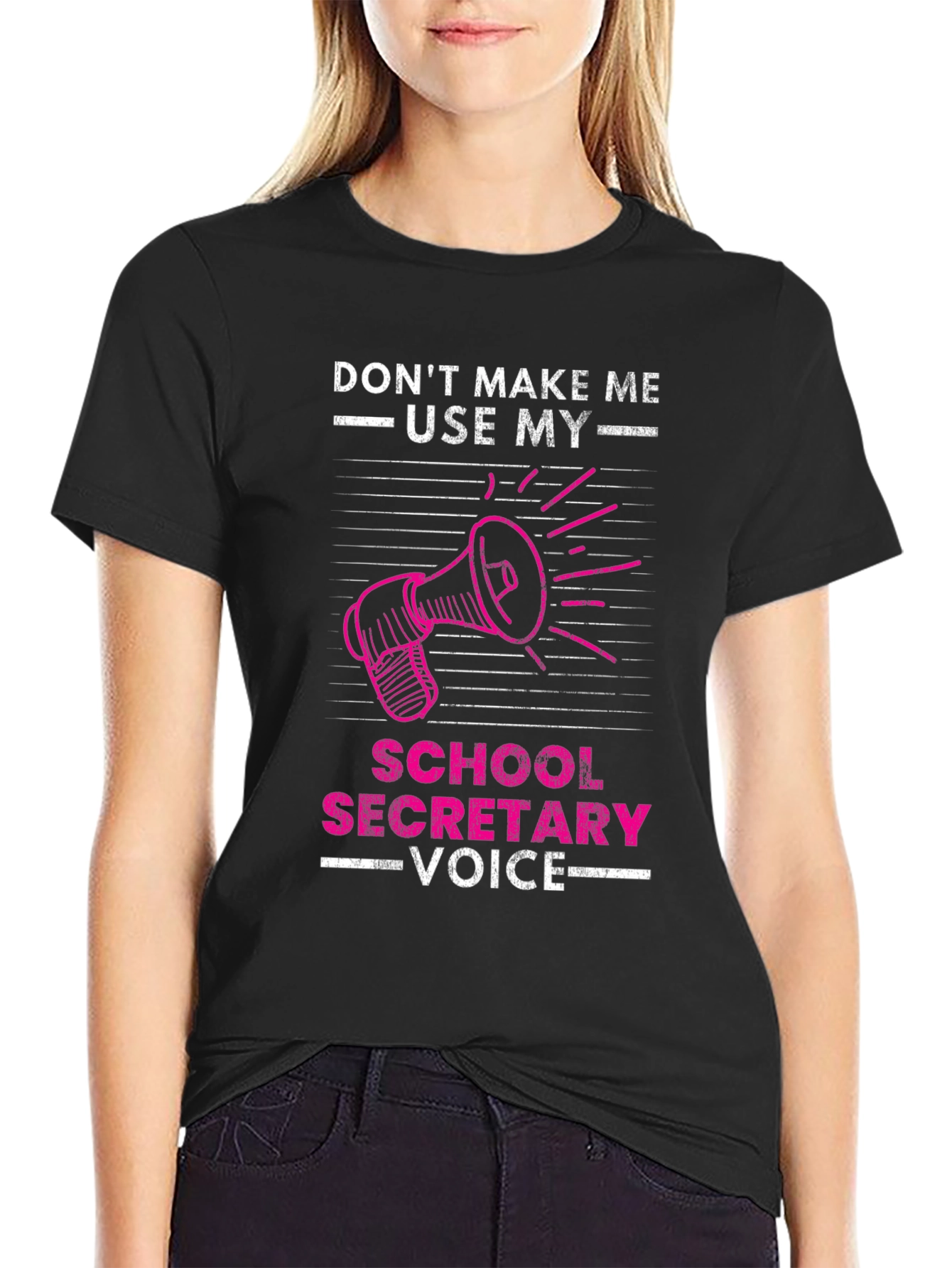 School Secretary Voice T-Shirt