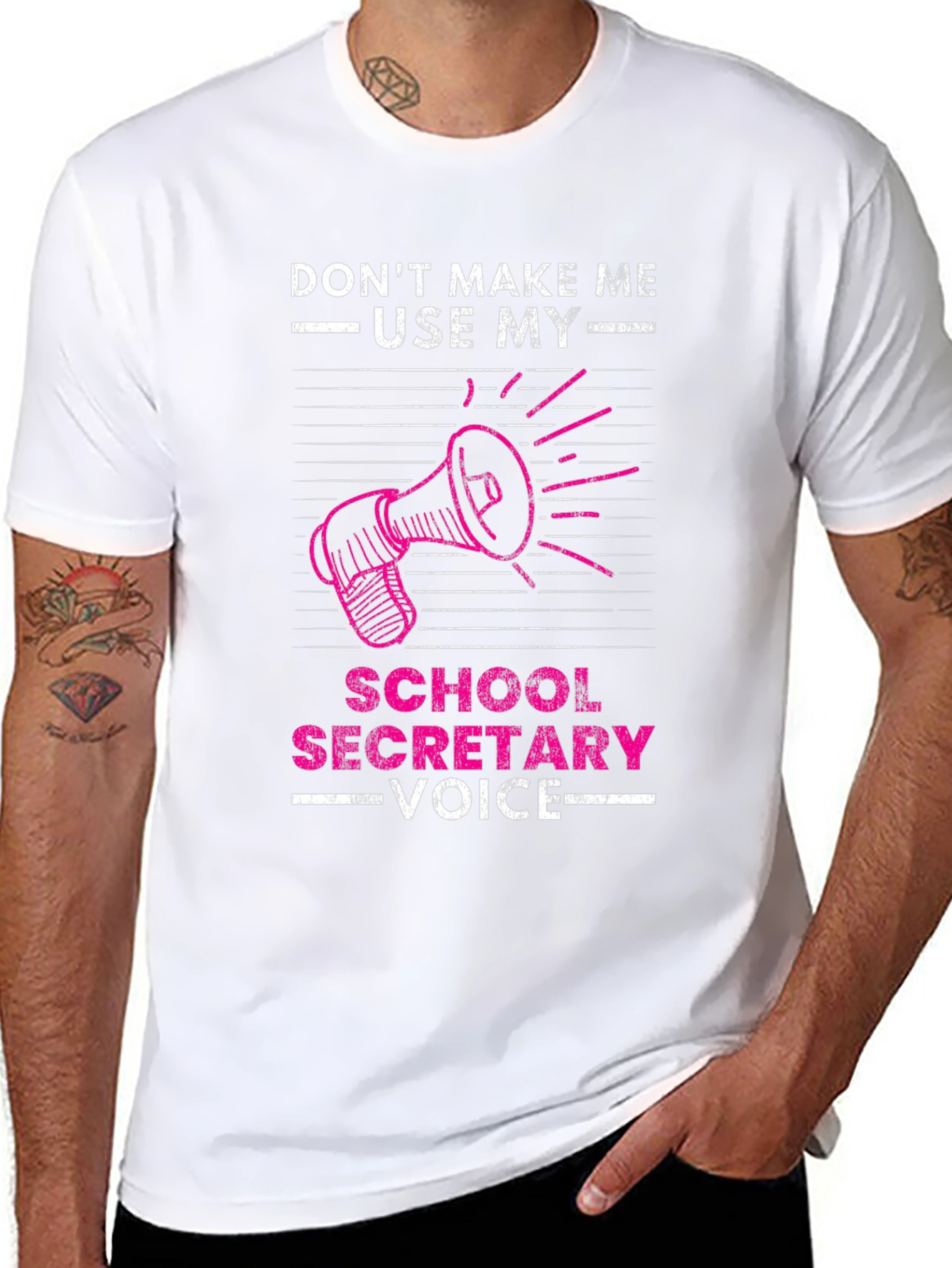 School Secretary Voice T-Shirt