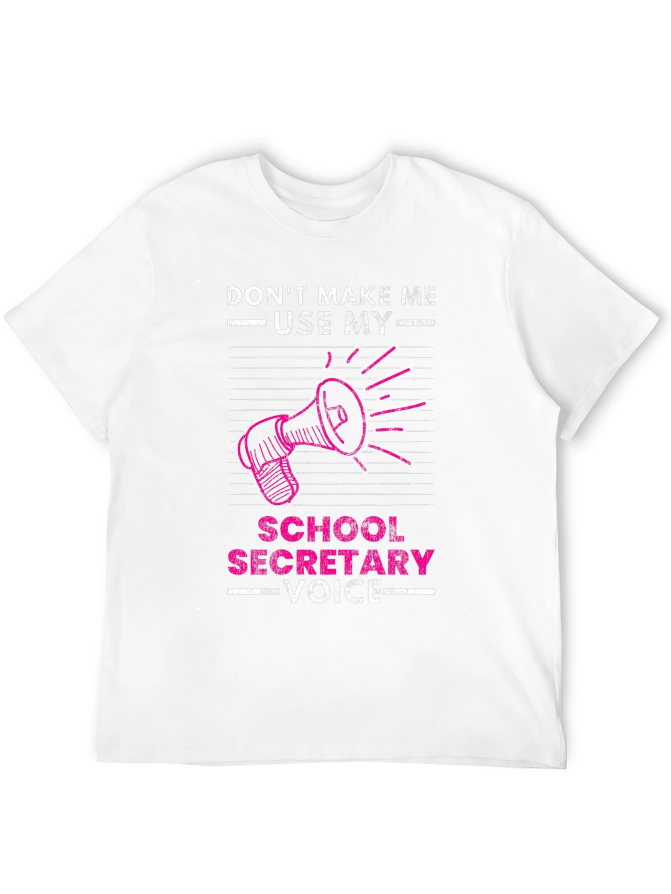 School Secretary Voice T-Shirt
