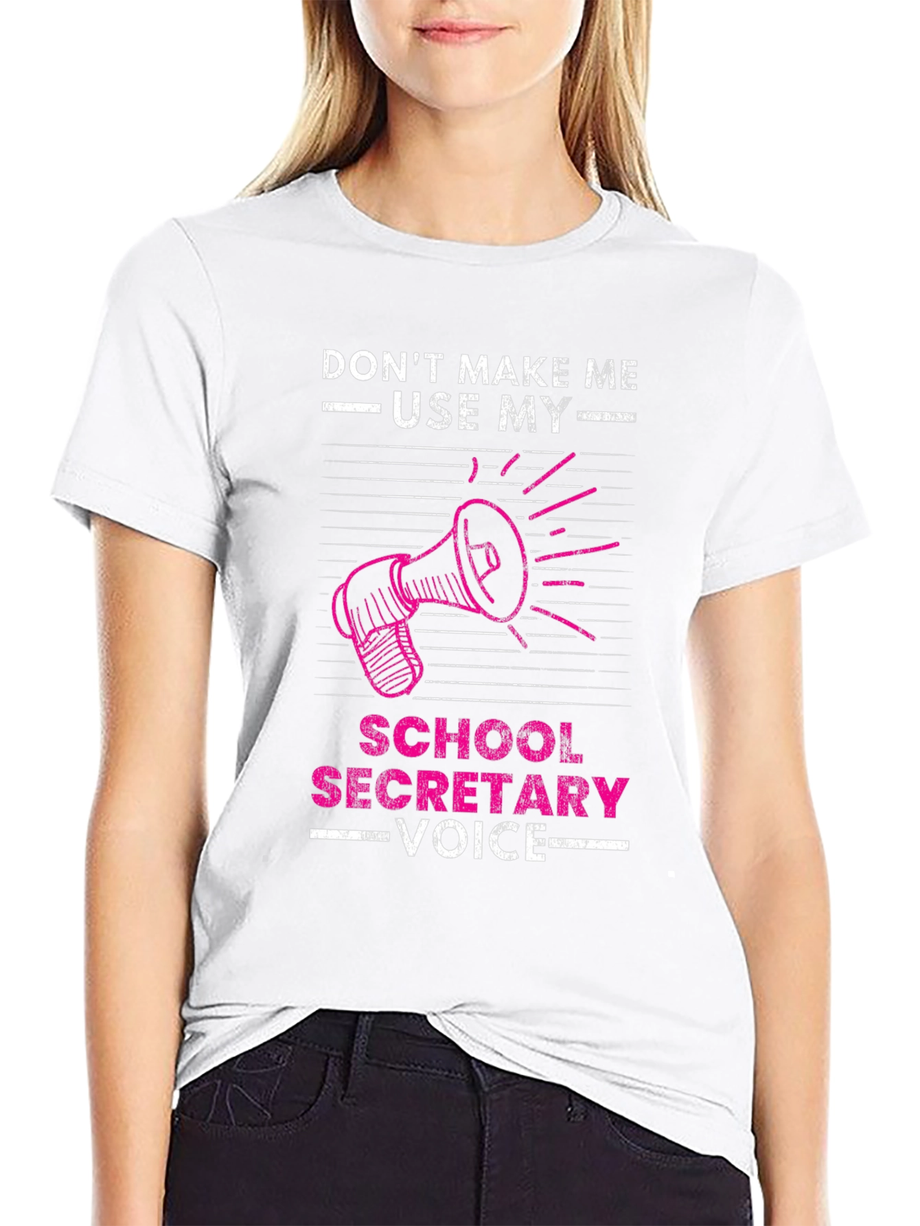 School Secretary Voice T-Shirt
