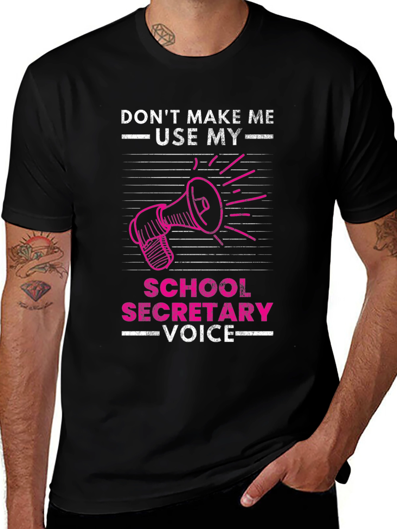 School Secretary Voice T-Shirt