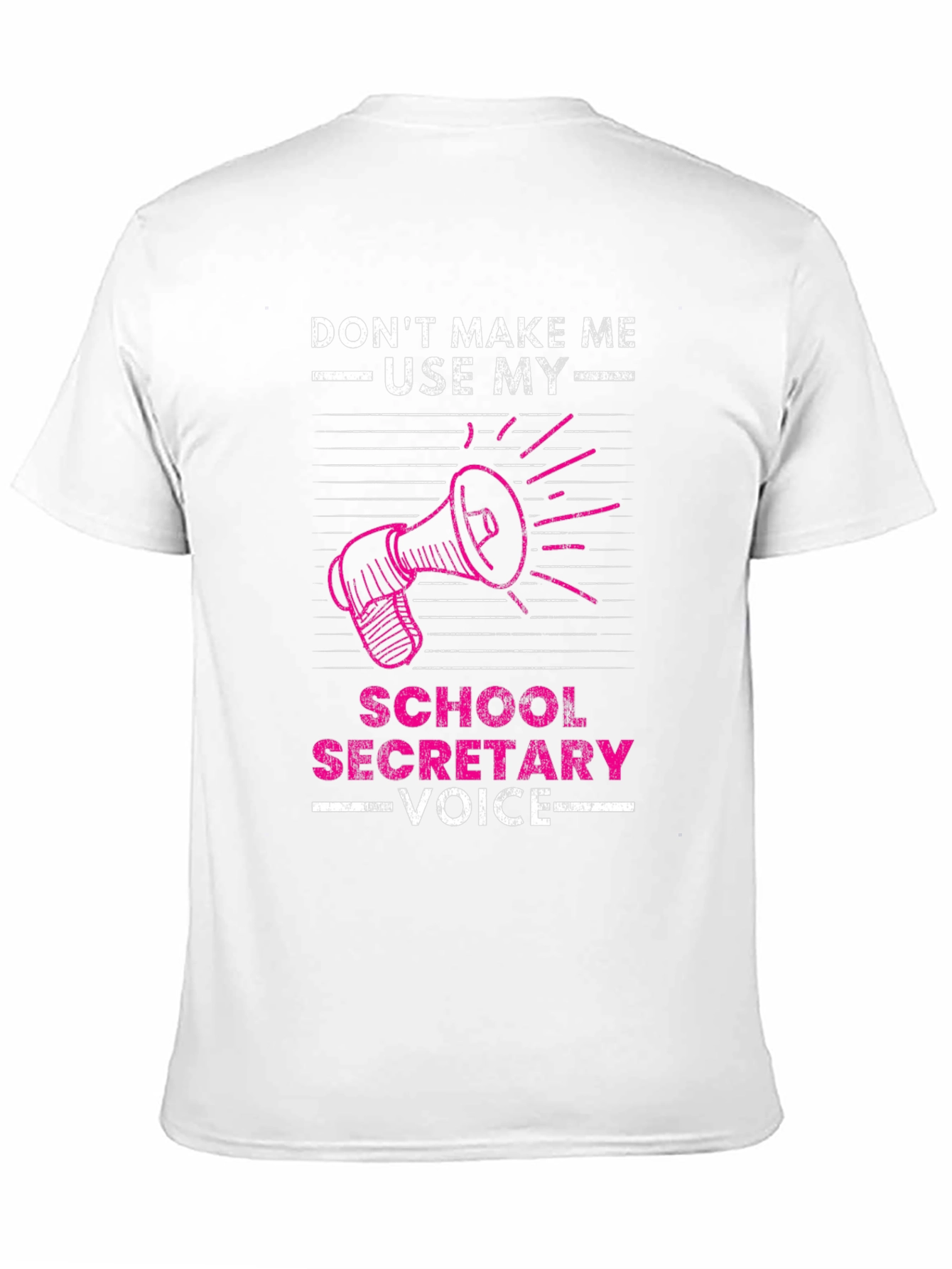 School Secretary Voice T-Shirt