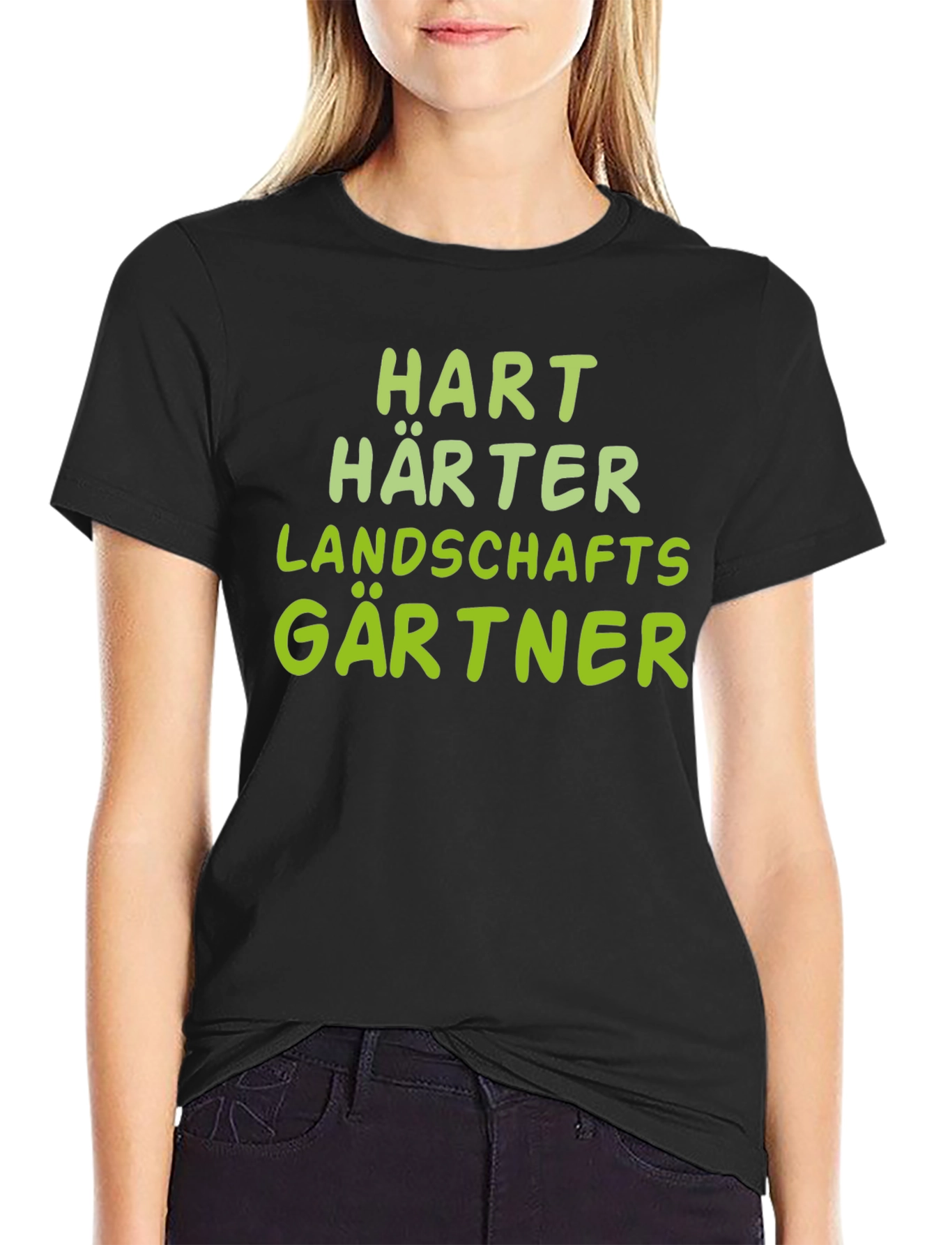Hart Harter Landschaftsgärtner - Funny Gardener T-Shirt