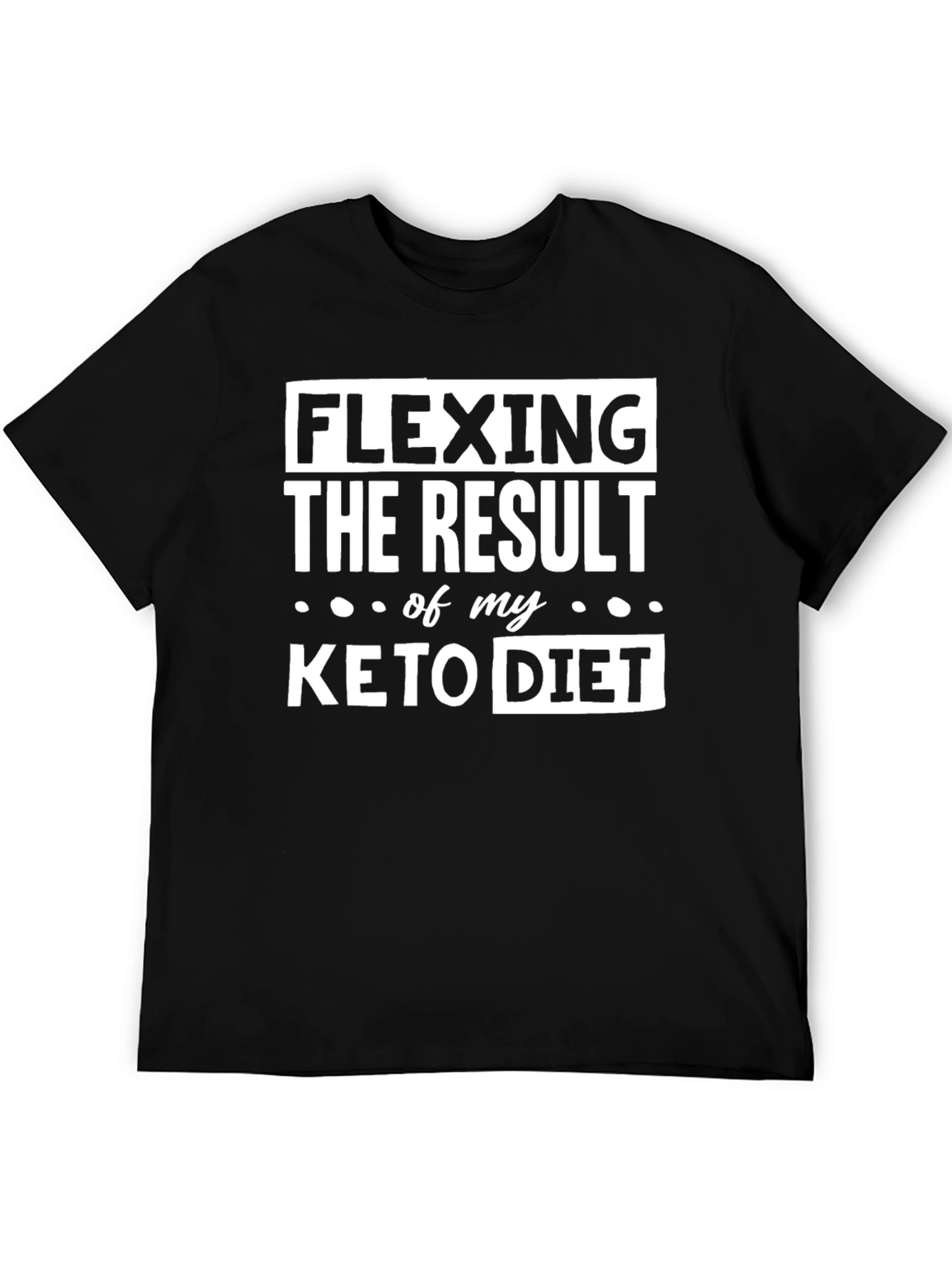 Keto Diet Result Flexing T-Shirt