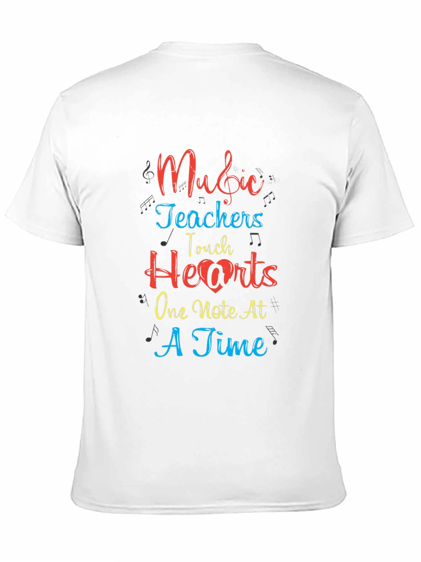 Music Teacher Heart T-Shirt