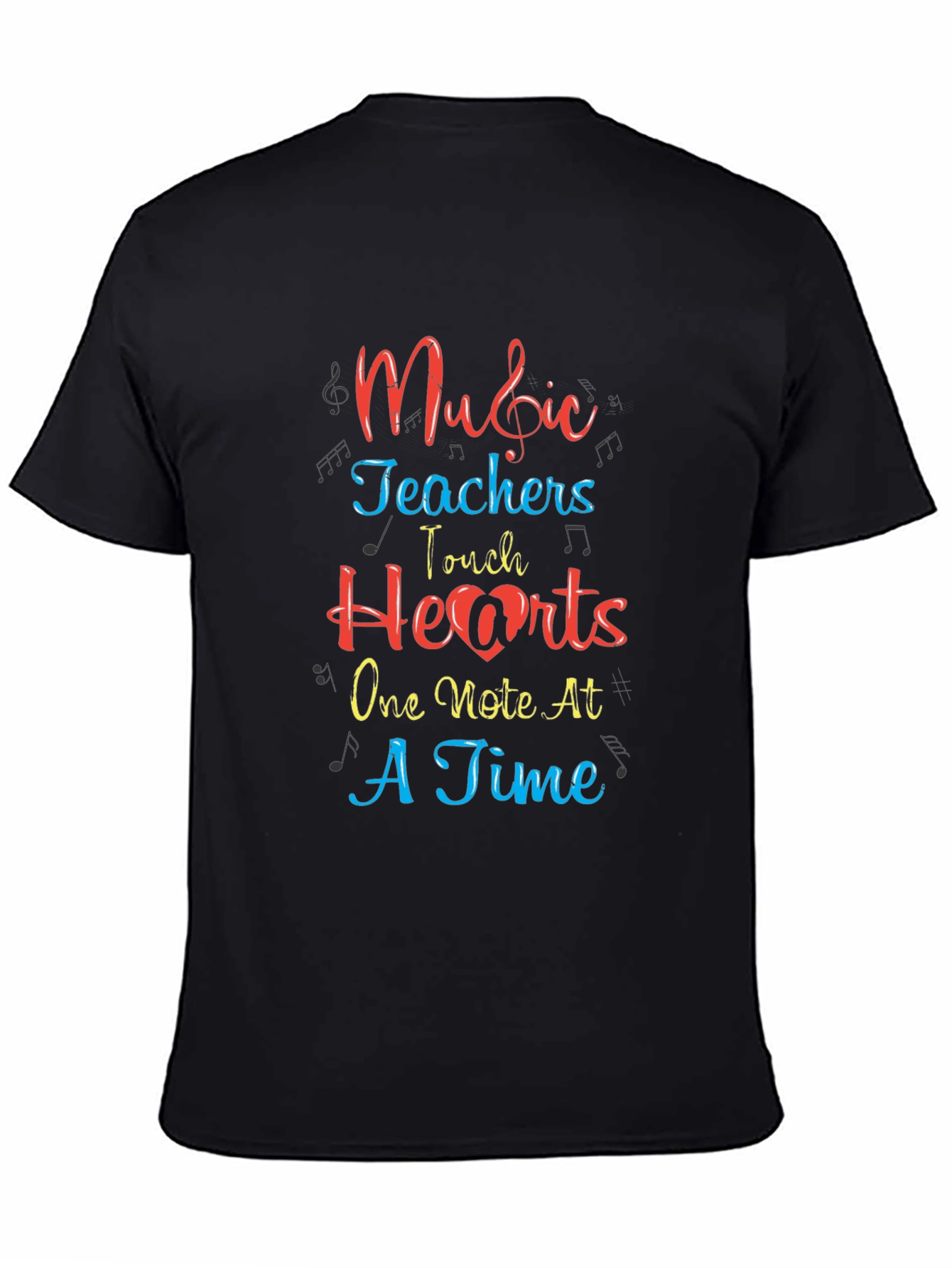 Music Teacher Heart T-Shirt