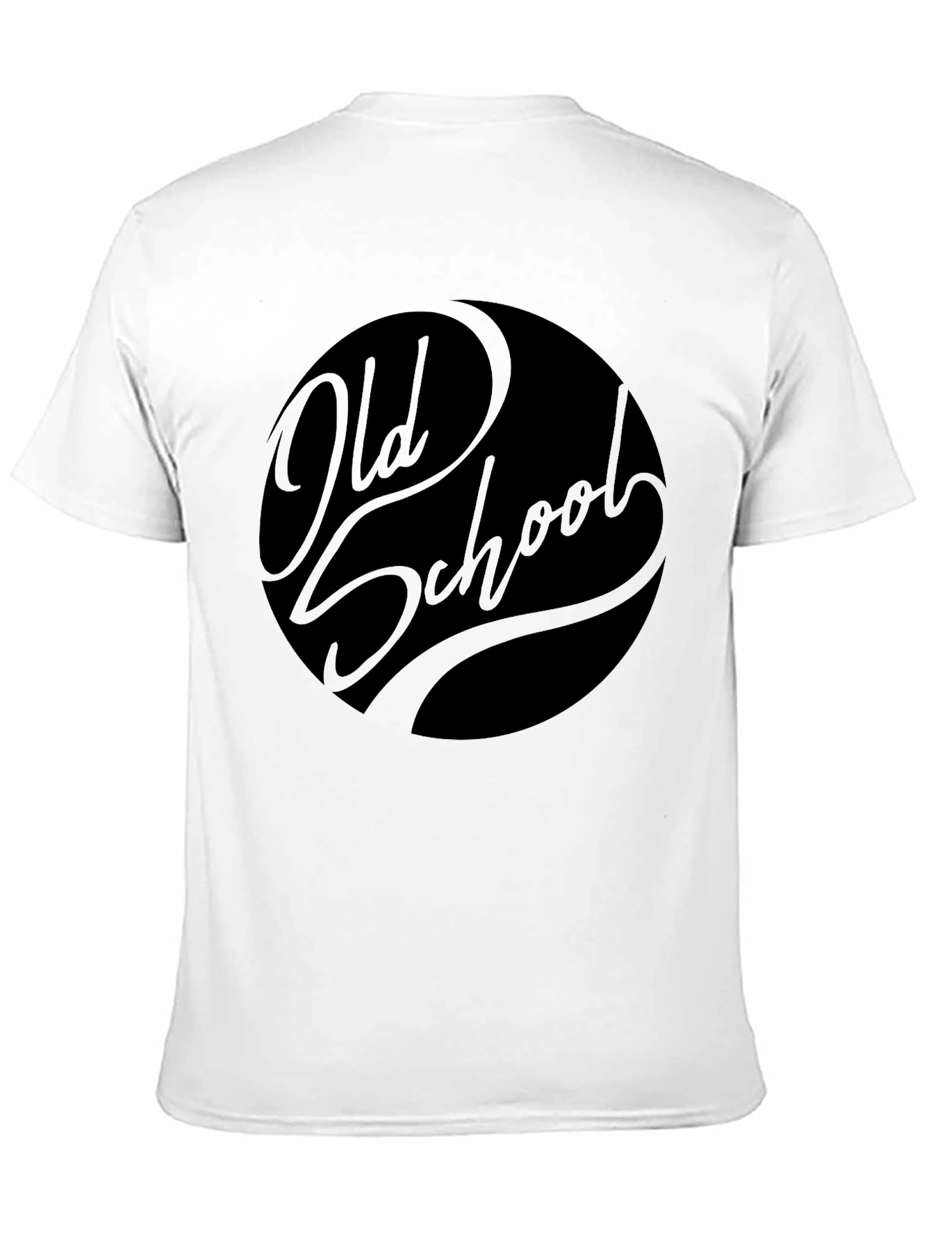 Old School Graphic Tee - Stylish Black T-Shirt
