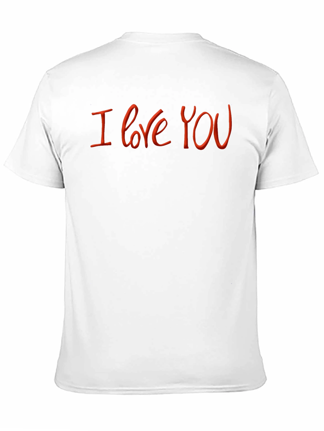 I Love You Black Graphic Tee