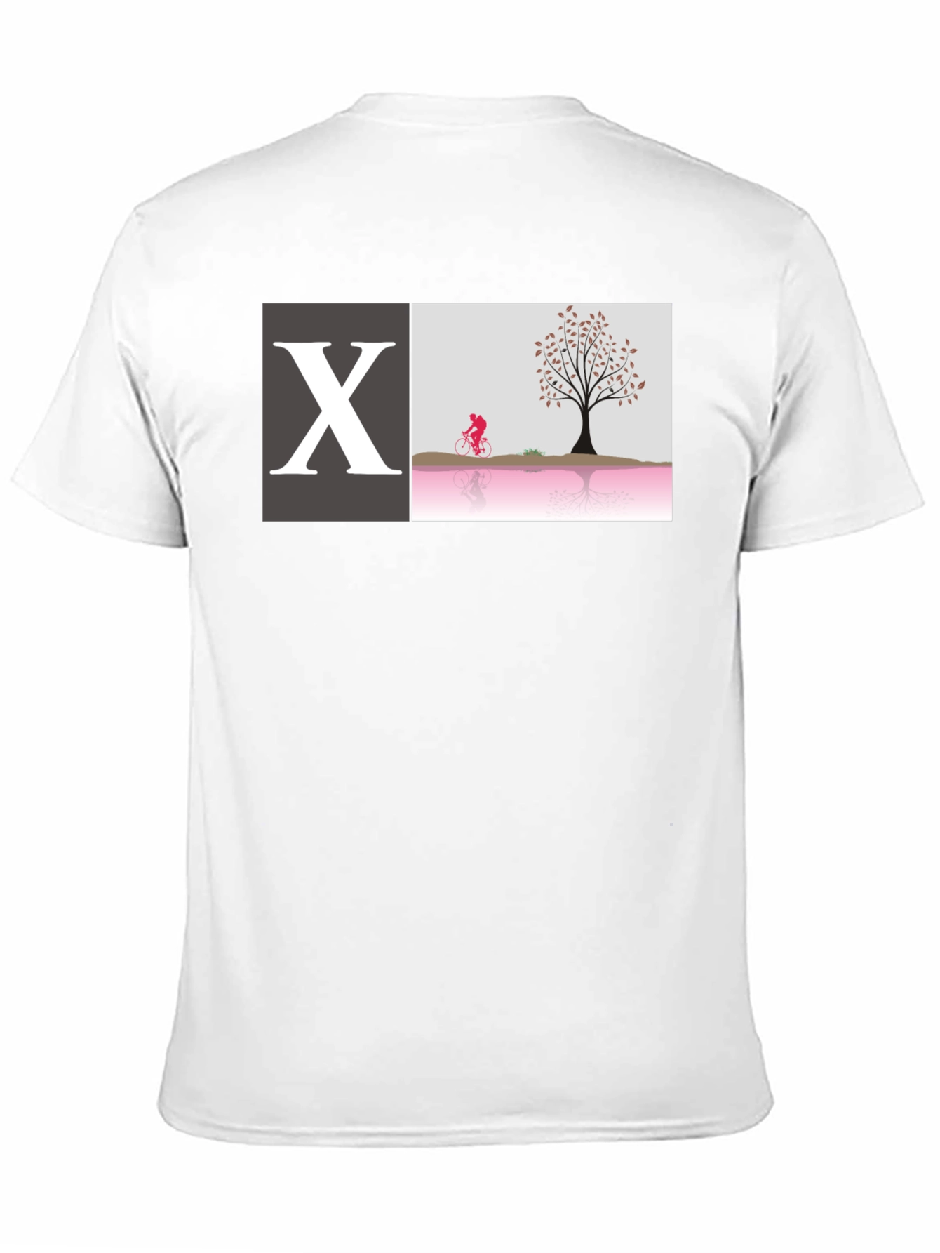 X Biking Scene Graphic Tee