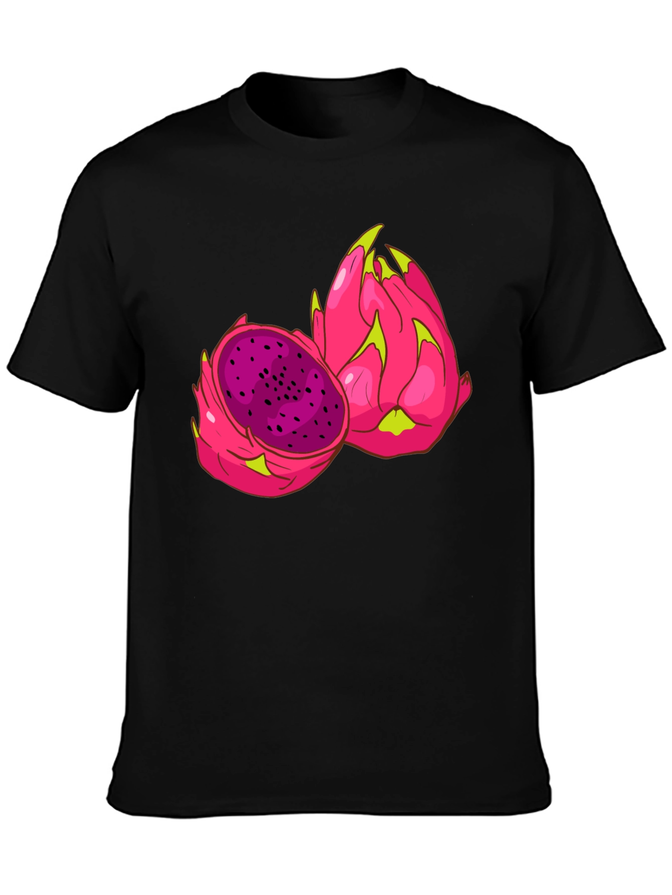 Dragon Fruit Graphic Tee - Unique Fruit Design Shirt