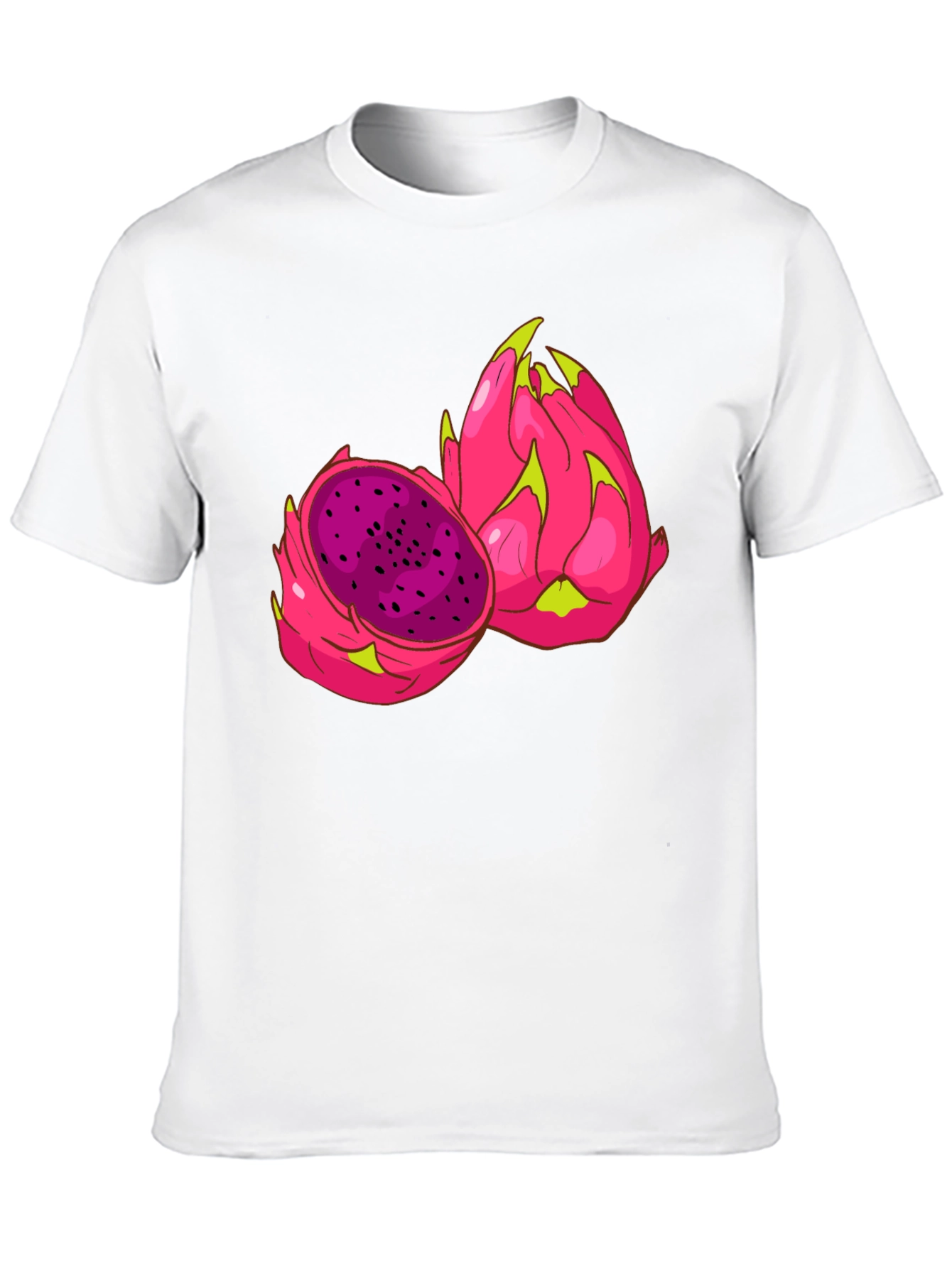Dragon Fruit Graphic Tee - Unique Fruit Design Shirt