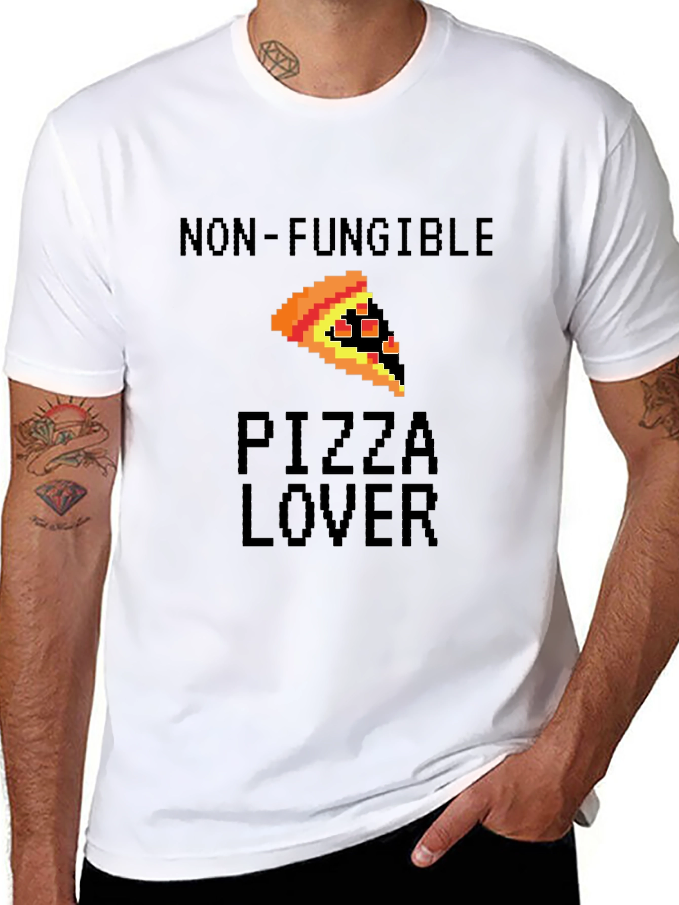 Non-Fungible Pizza Lover T-Shirt
