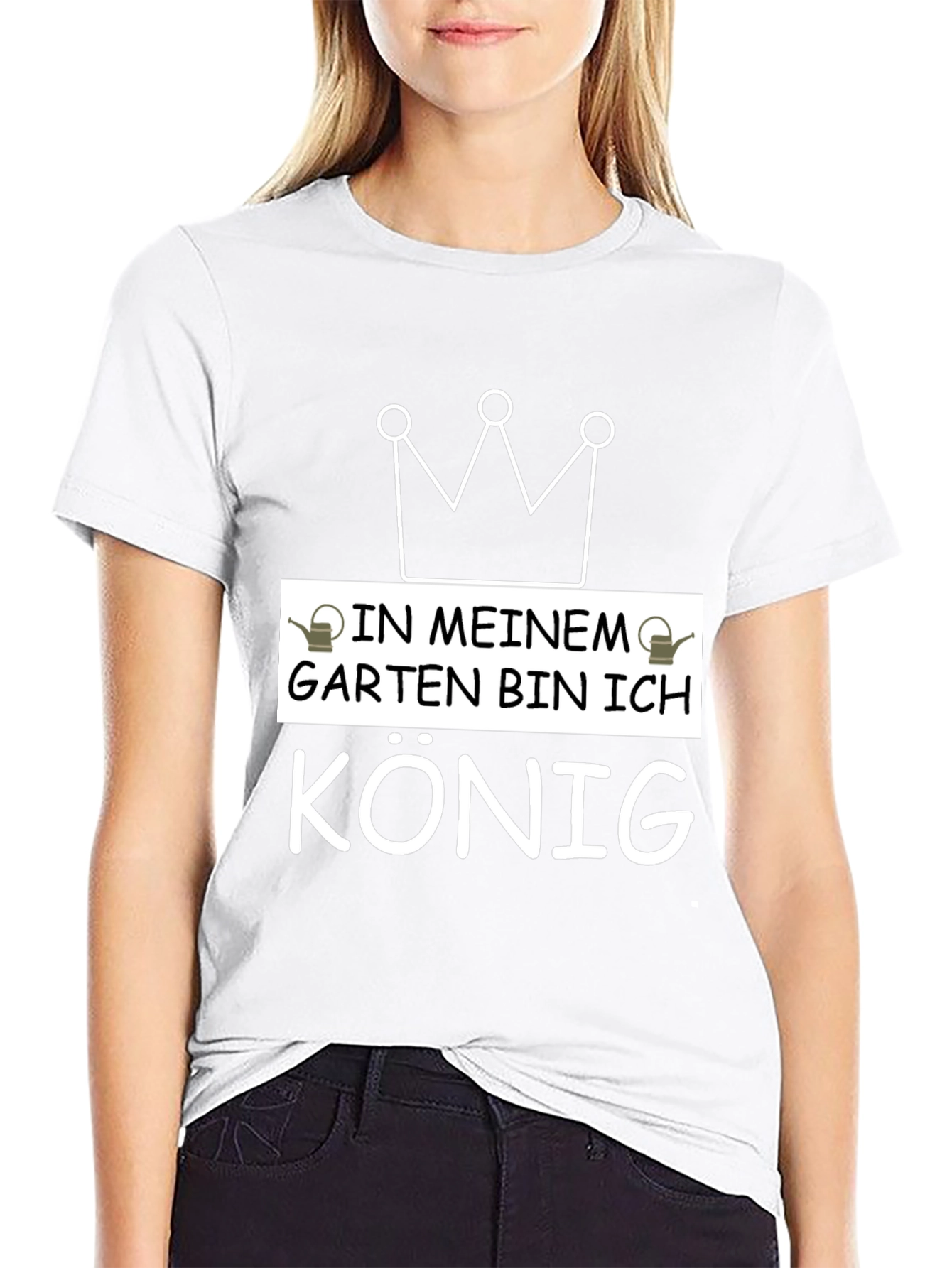 In Meinem Garten König T-Shirt - Black