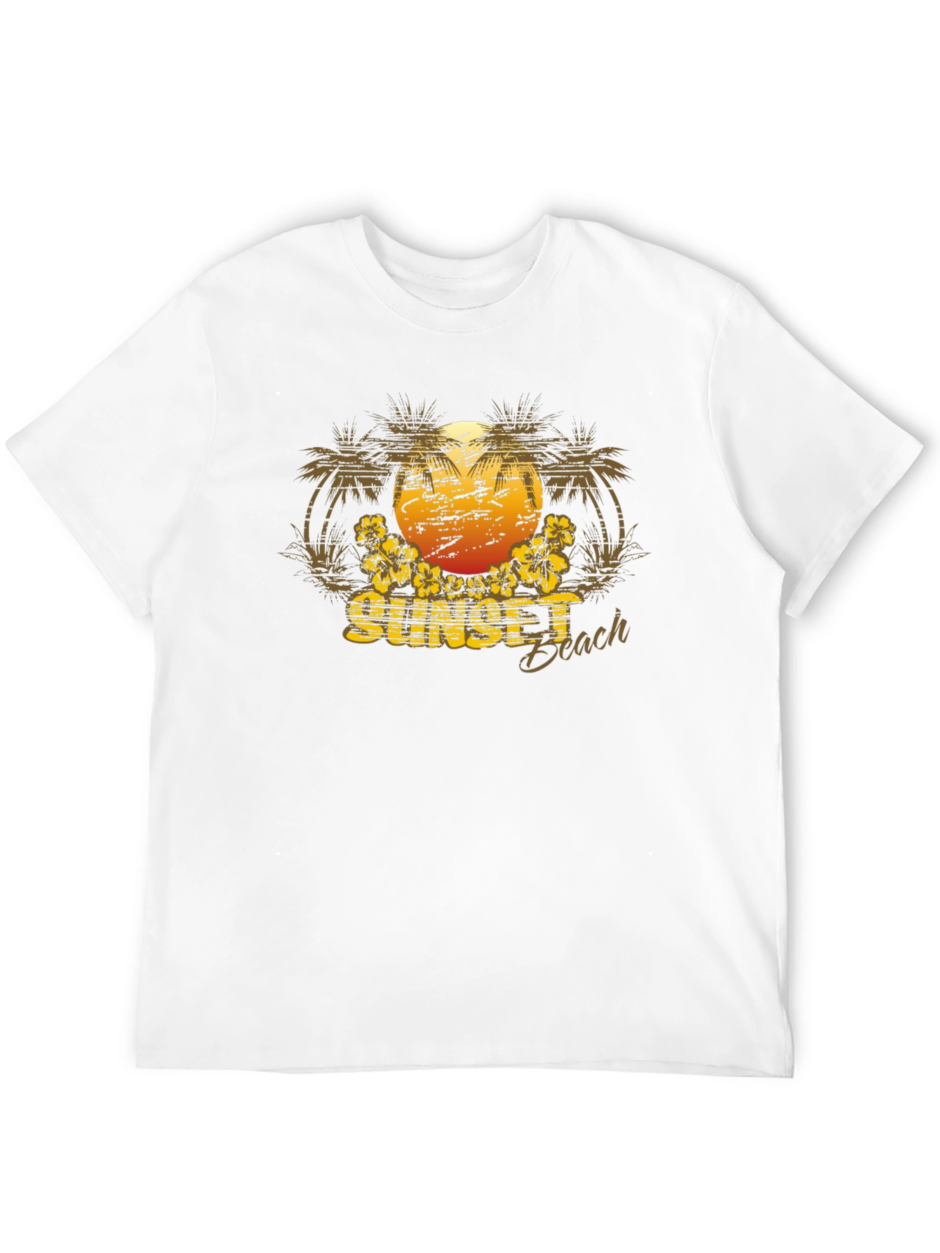 Sunset Beach Graphic T-Shirt