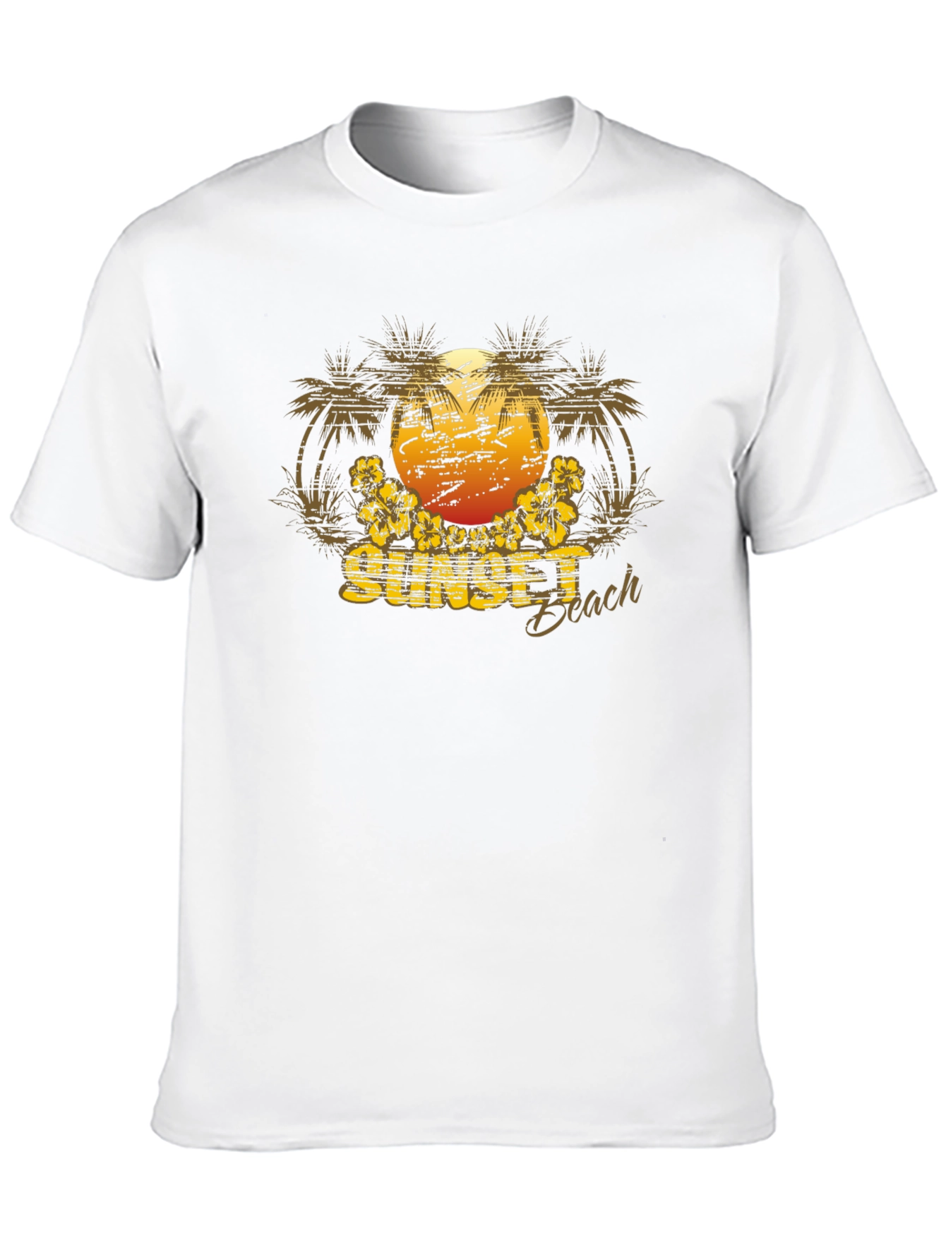 Sunset Beach Graphic T-Shirt