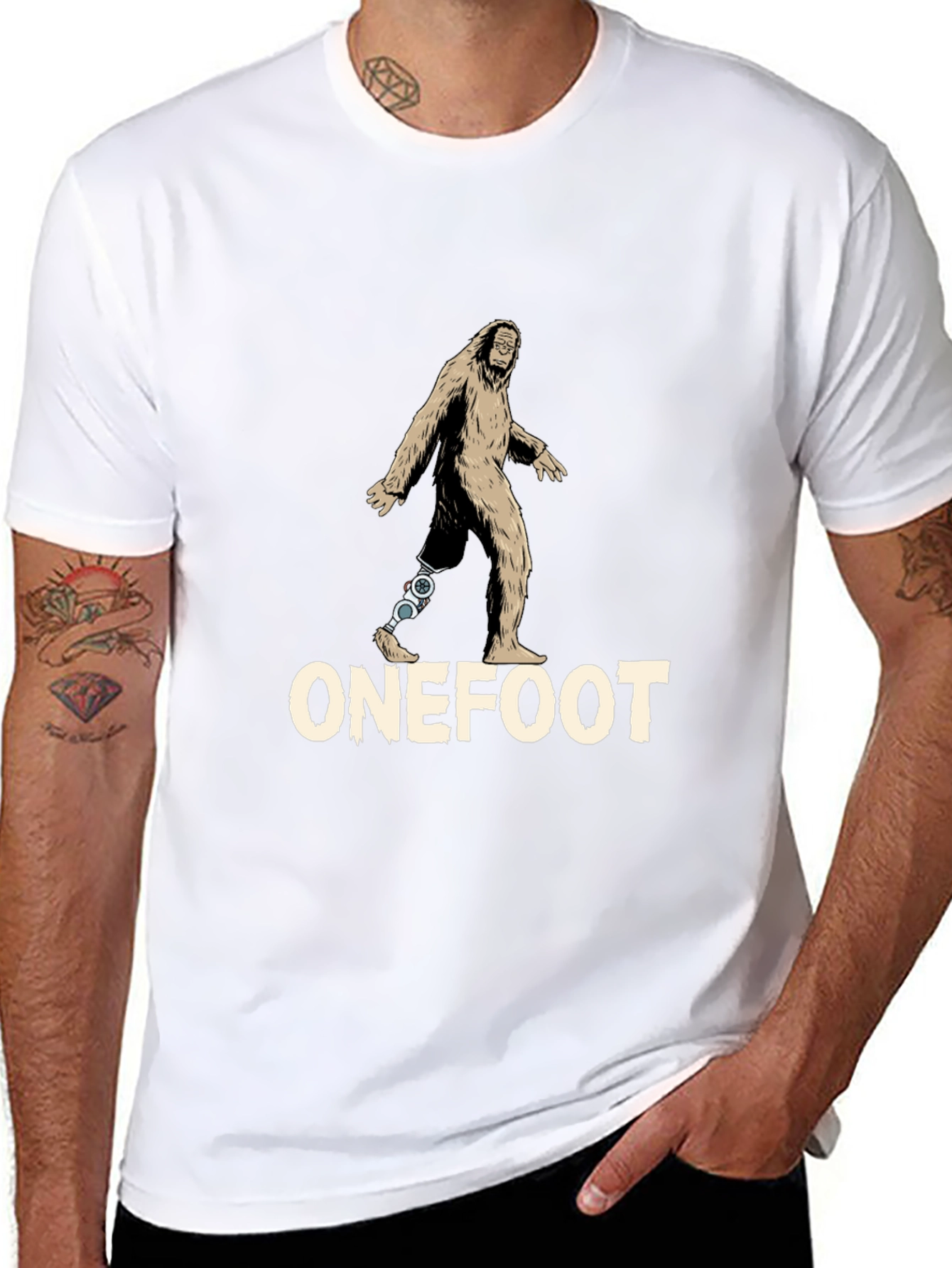 One Foot Bigfoot T-Shirt