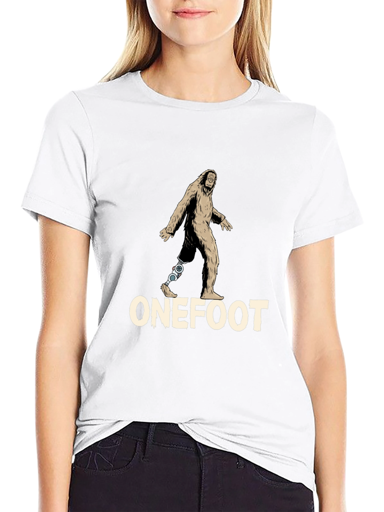 One Foot Bigfoot T-Shirt