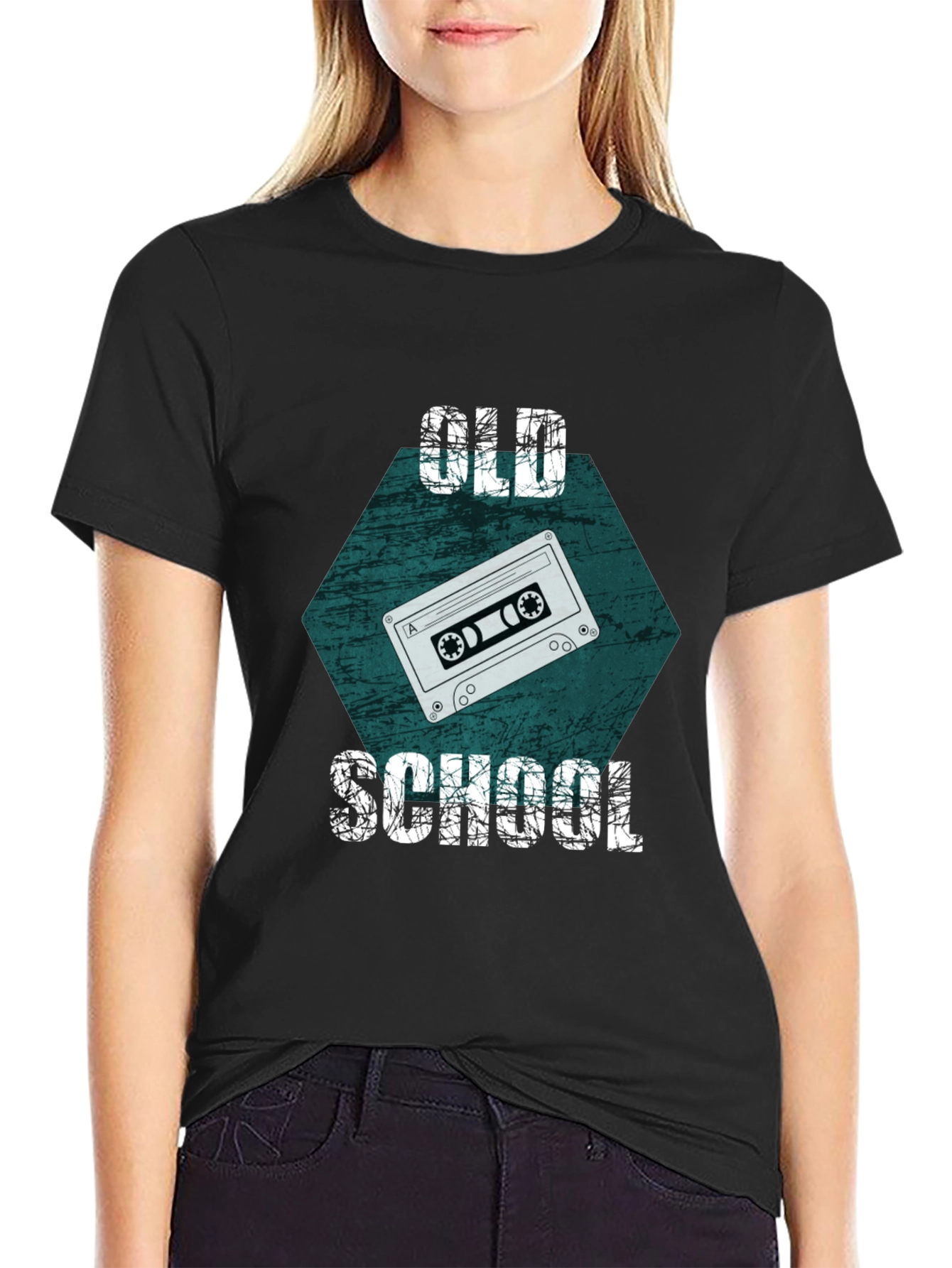 Retro Old School Cassette Tape Graphic Tee