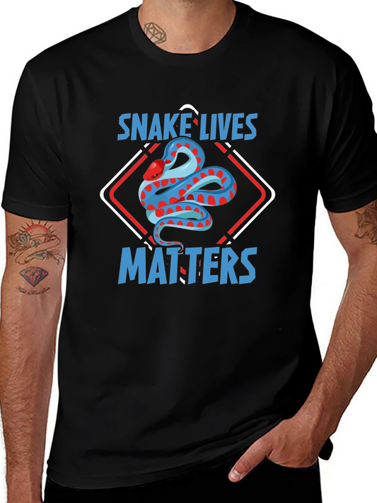 Snake Lives Matter Graphic T-Shirt
