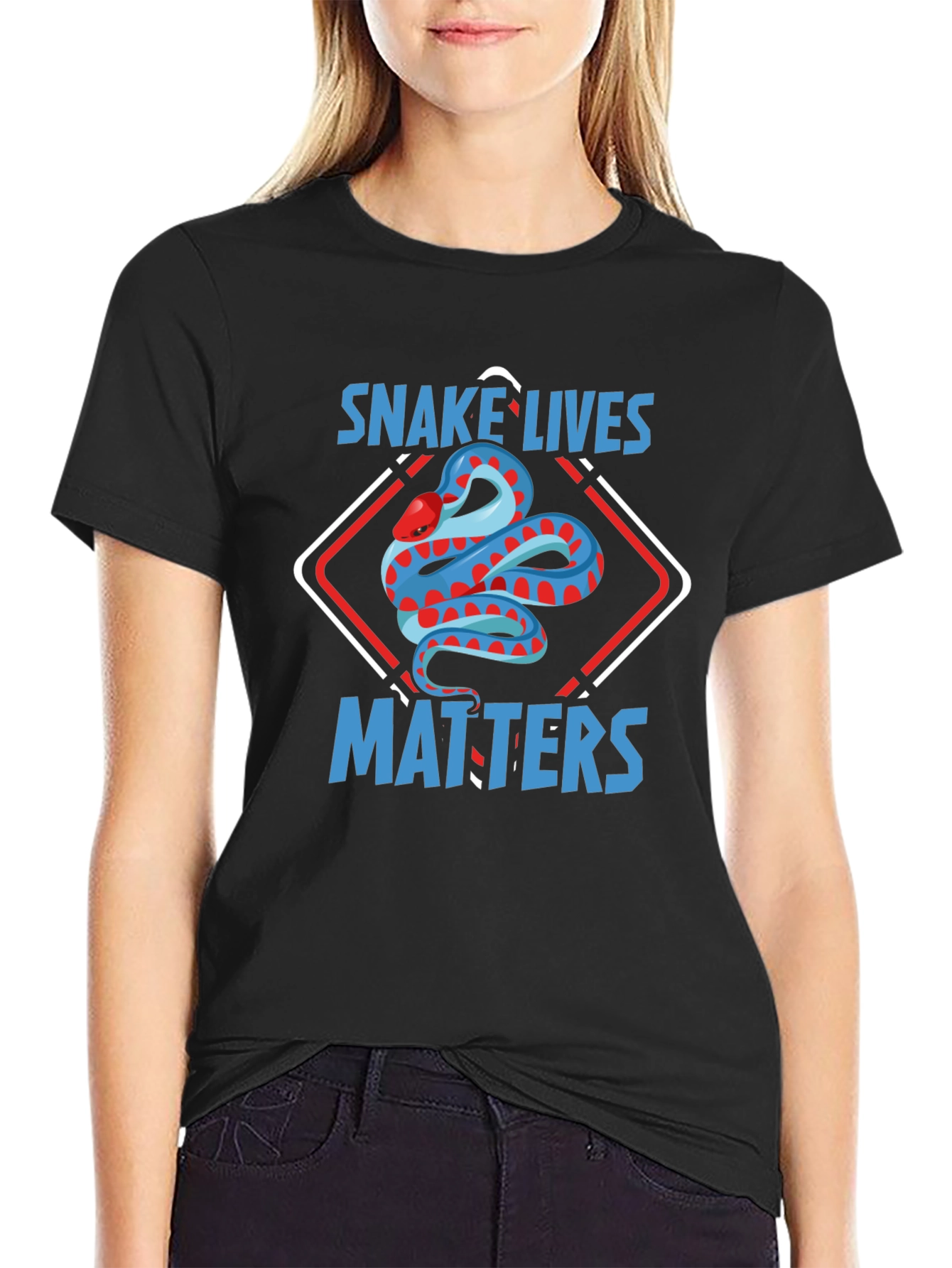 Snake Lives Matter Graphic T-Shirt