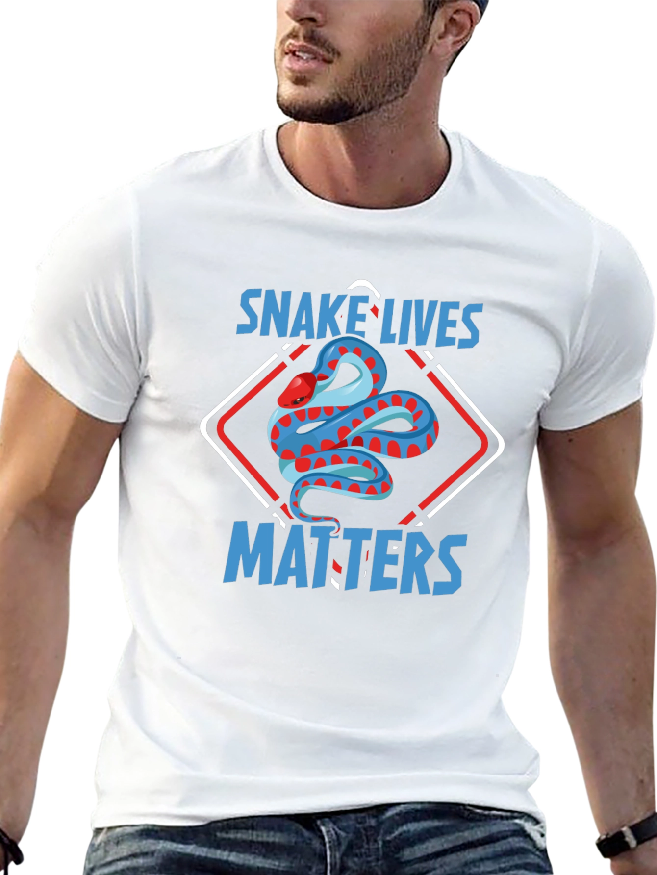 Snake Lives Matter Graphic T-Shirt