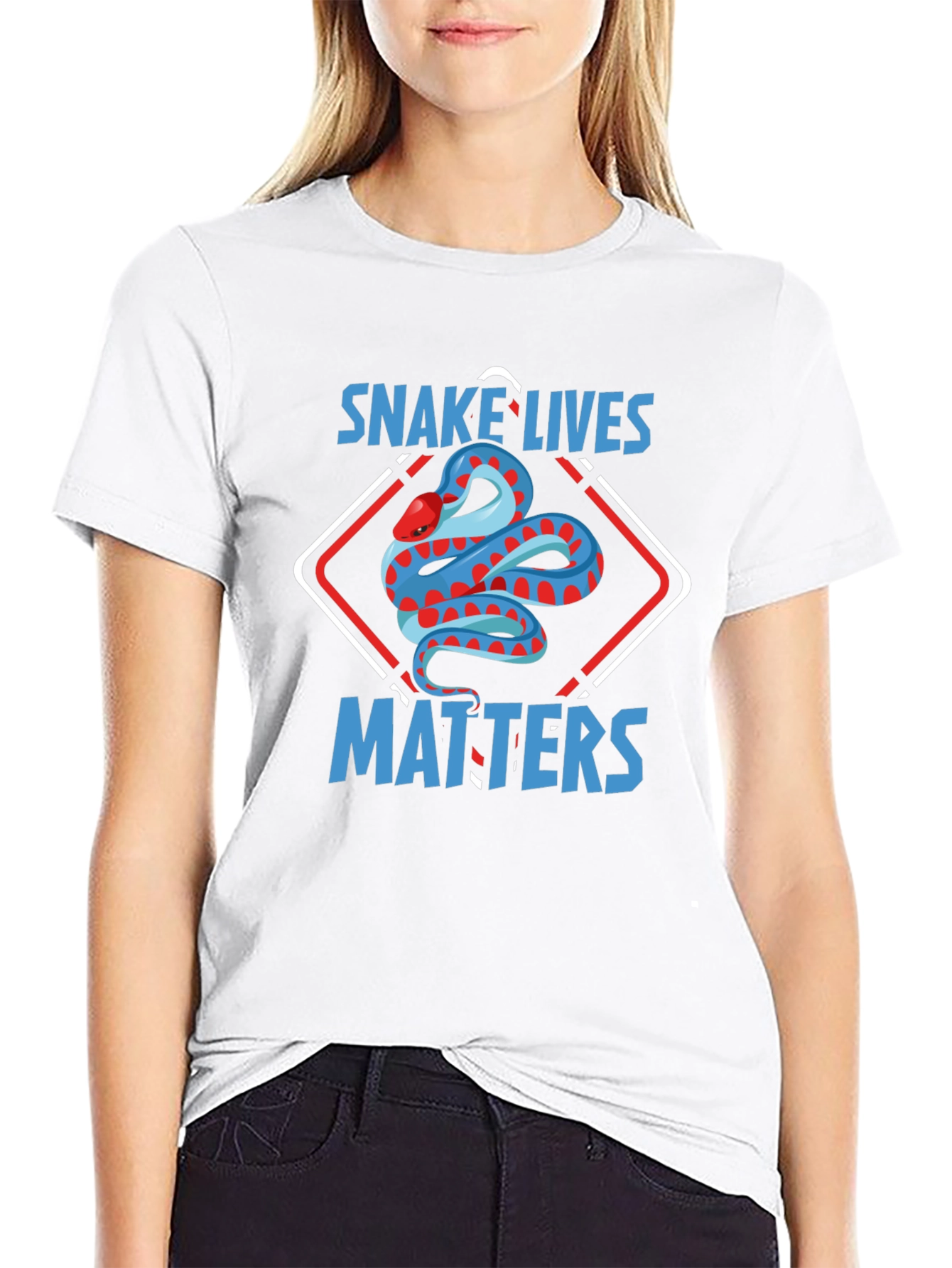 Snake Lives Matter Graphic T-Shirt