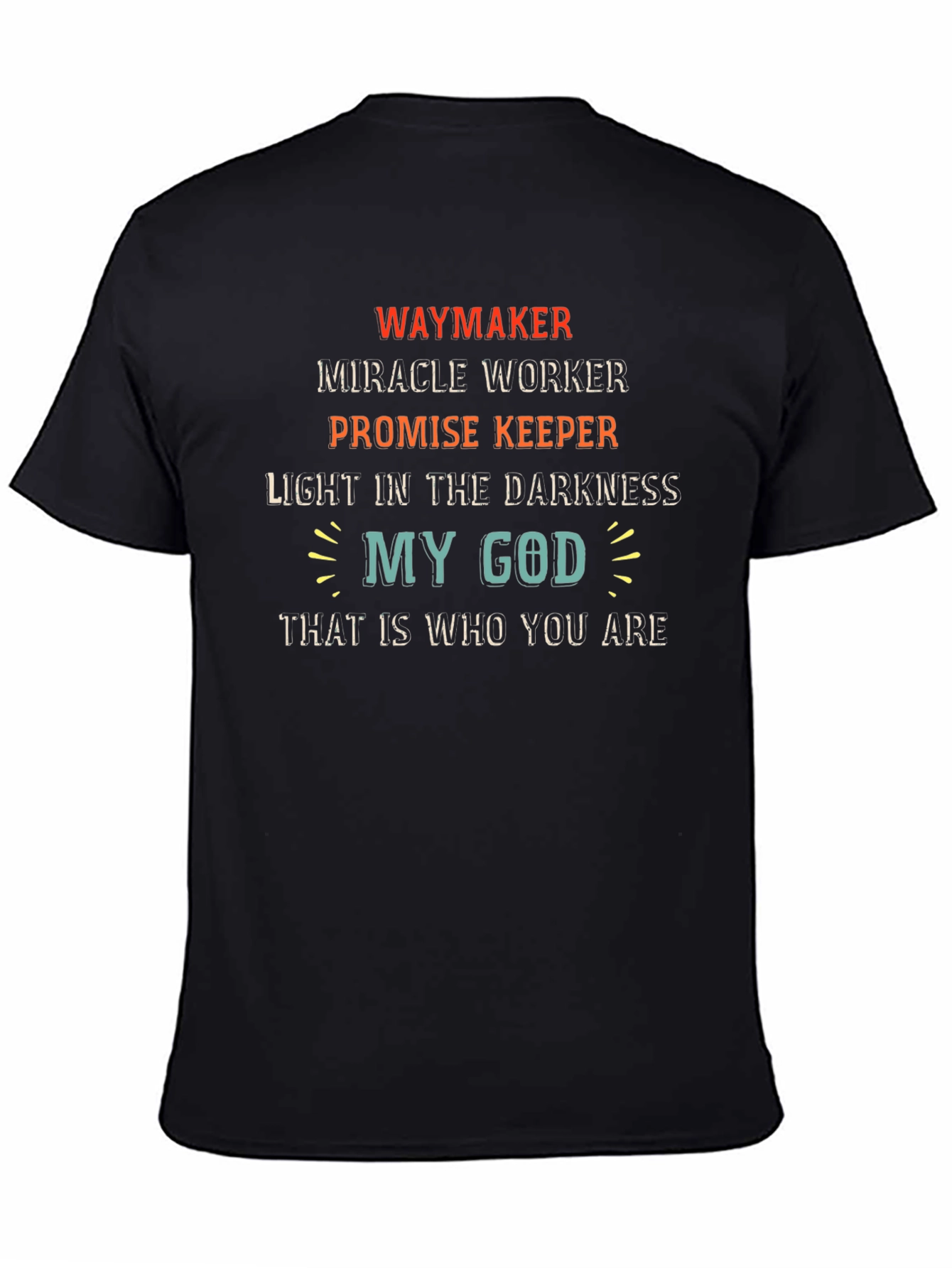 Waymaker Christian T-Shirt - Miracle Worker Tee