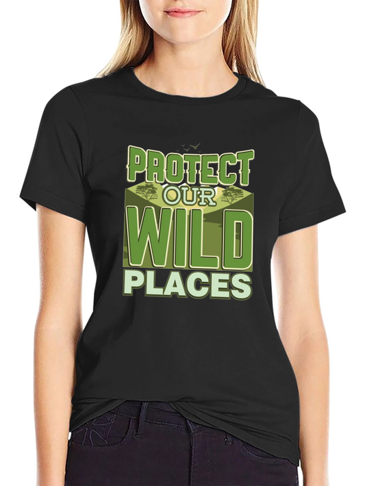 Protect Our Wild Places Graphic T-Shirt