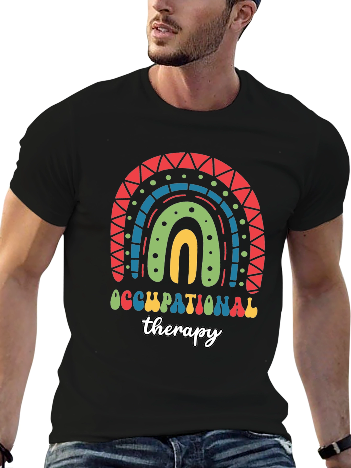 Occupational Therapy Rainbow T-Shirt