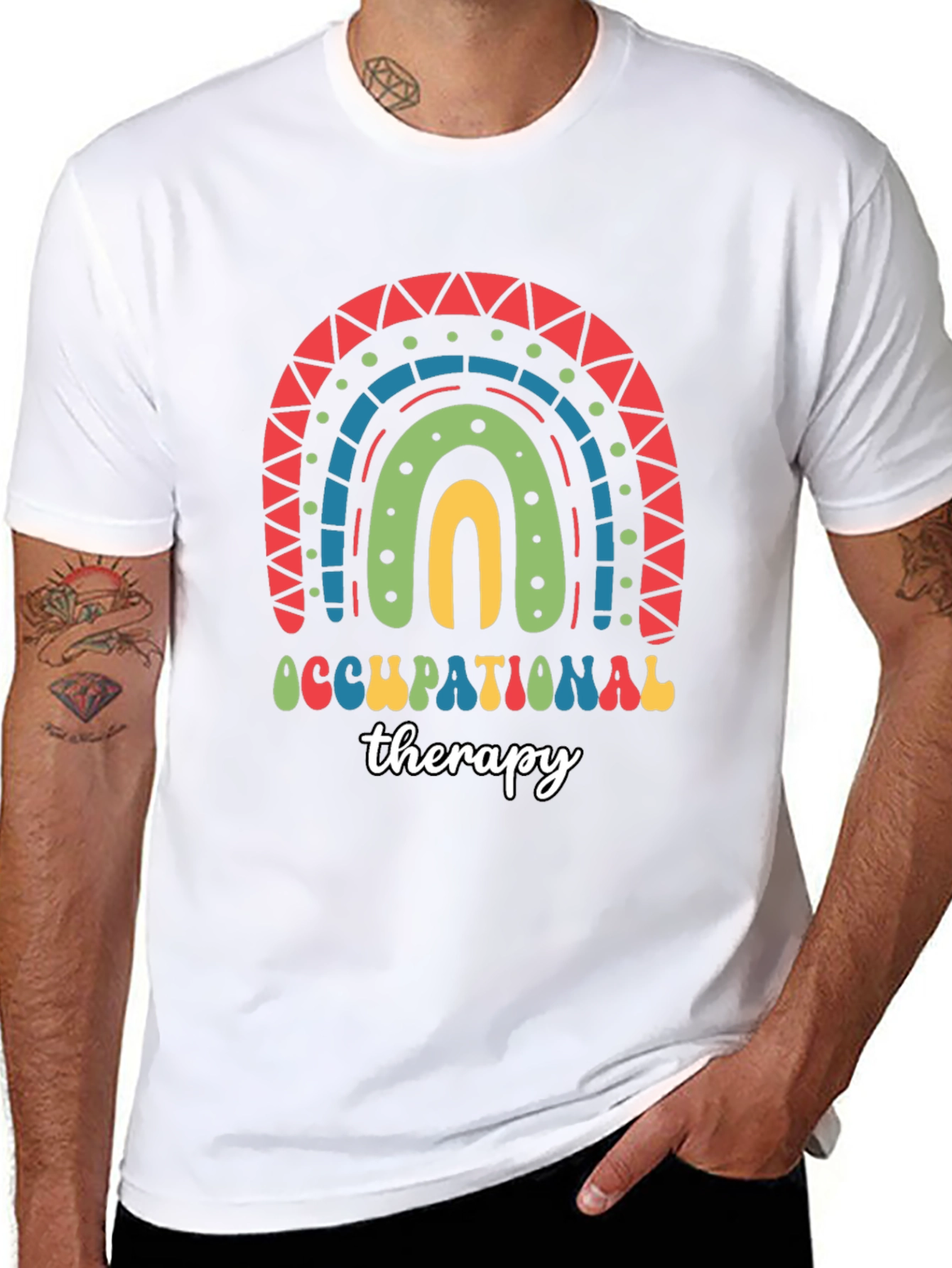 Occupational Therapy Rainbow T-Shirt