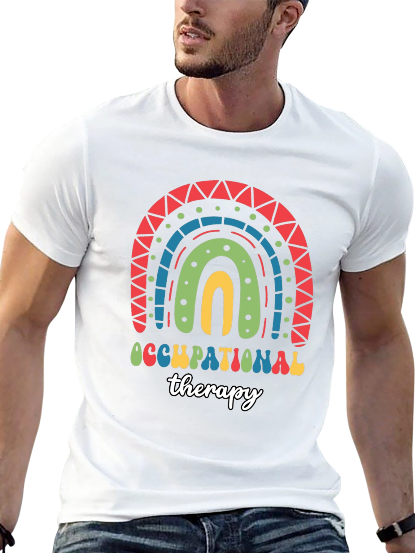 Occupational Therapy Rainbow T-Shirt