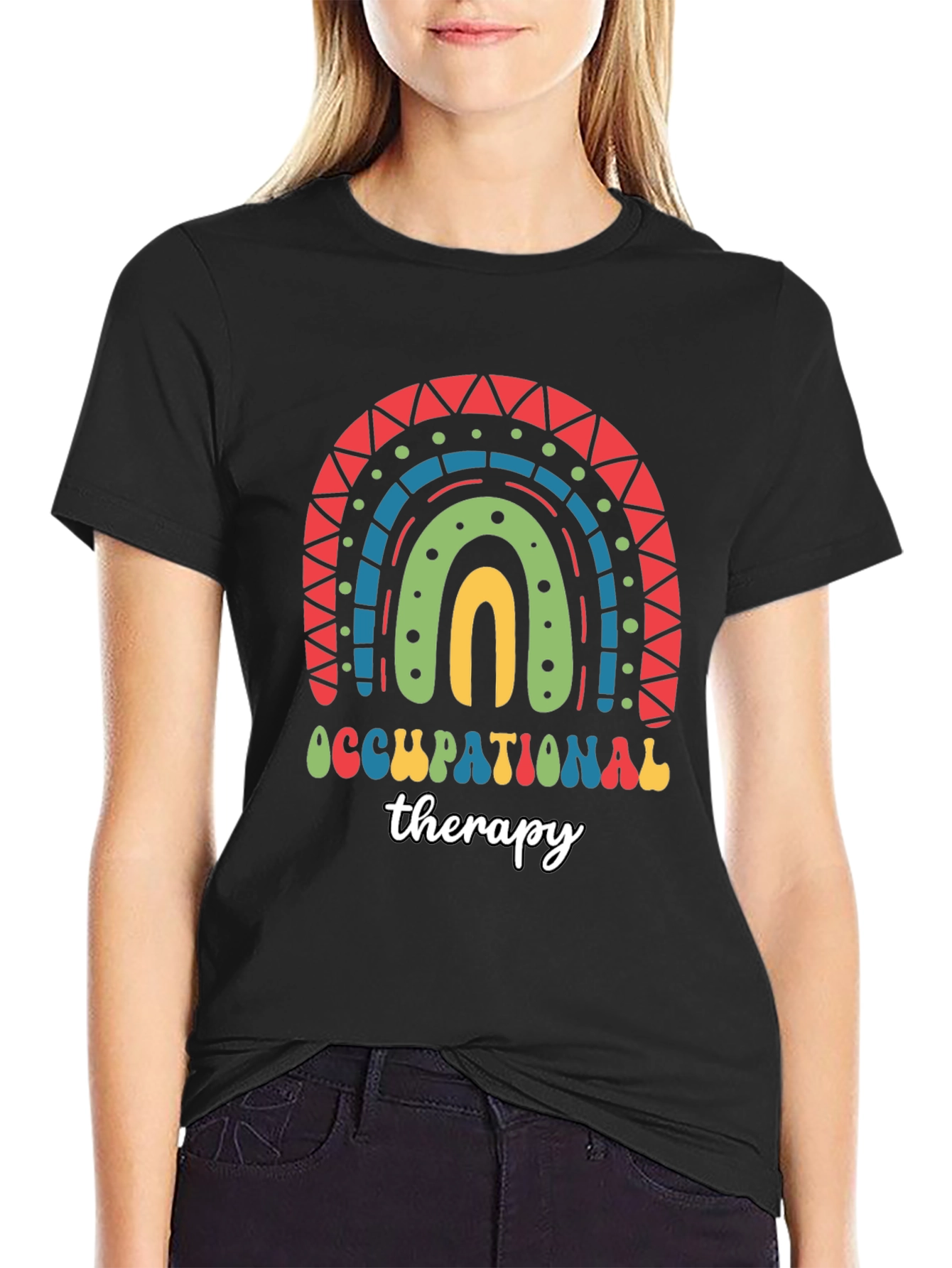Occupational Therapy Rainbow T-Shirt