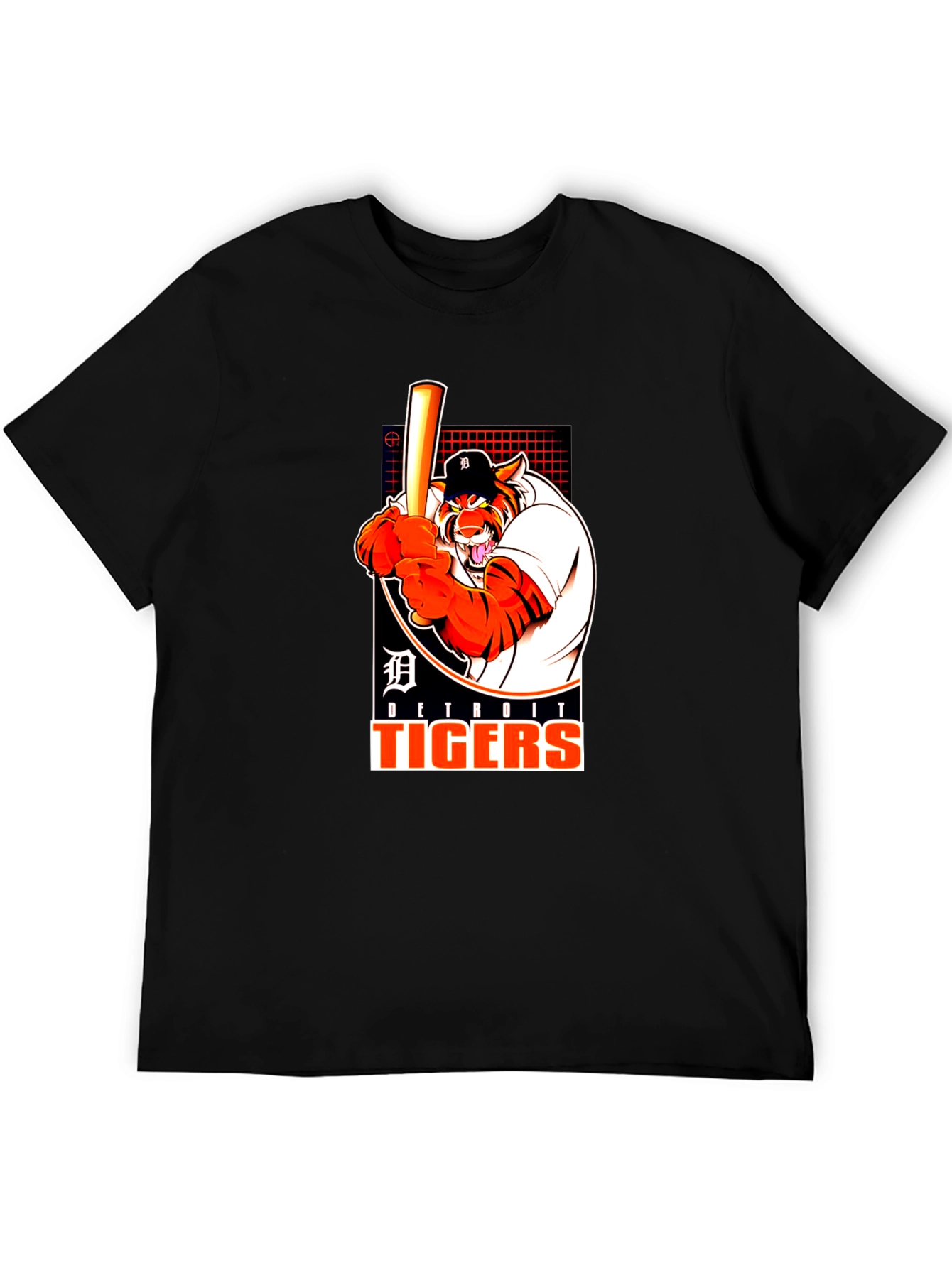 Detroit Tigers Cartoon T-Shirt - Baseball Fan Apparel