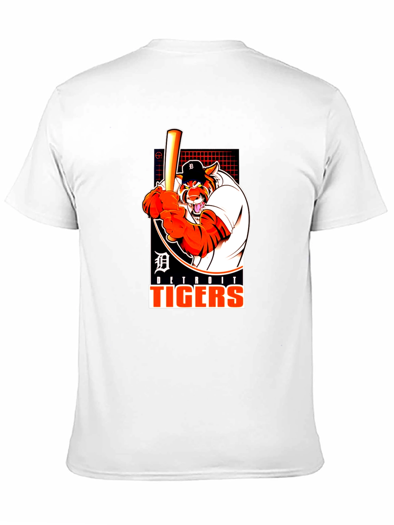 Detroit Tigers Cartoon T-Shirt - Baseball Fan Apparel