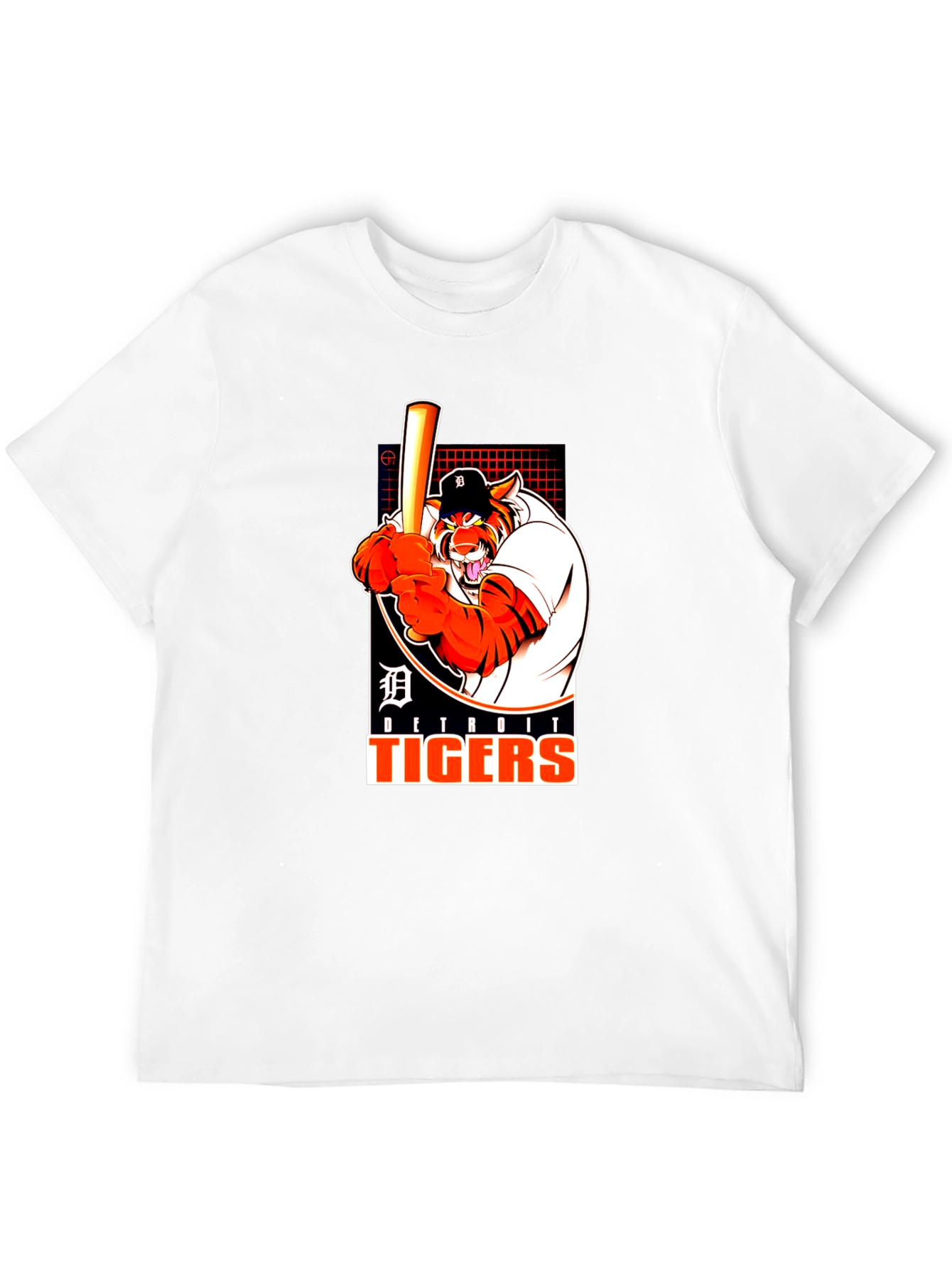 Detroit Tigers Cartoon T-Shirt - Baseball Fan Apparel