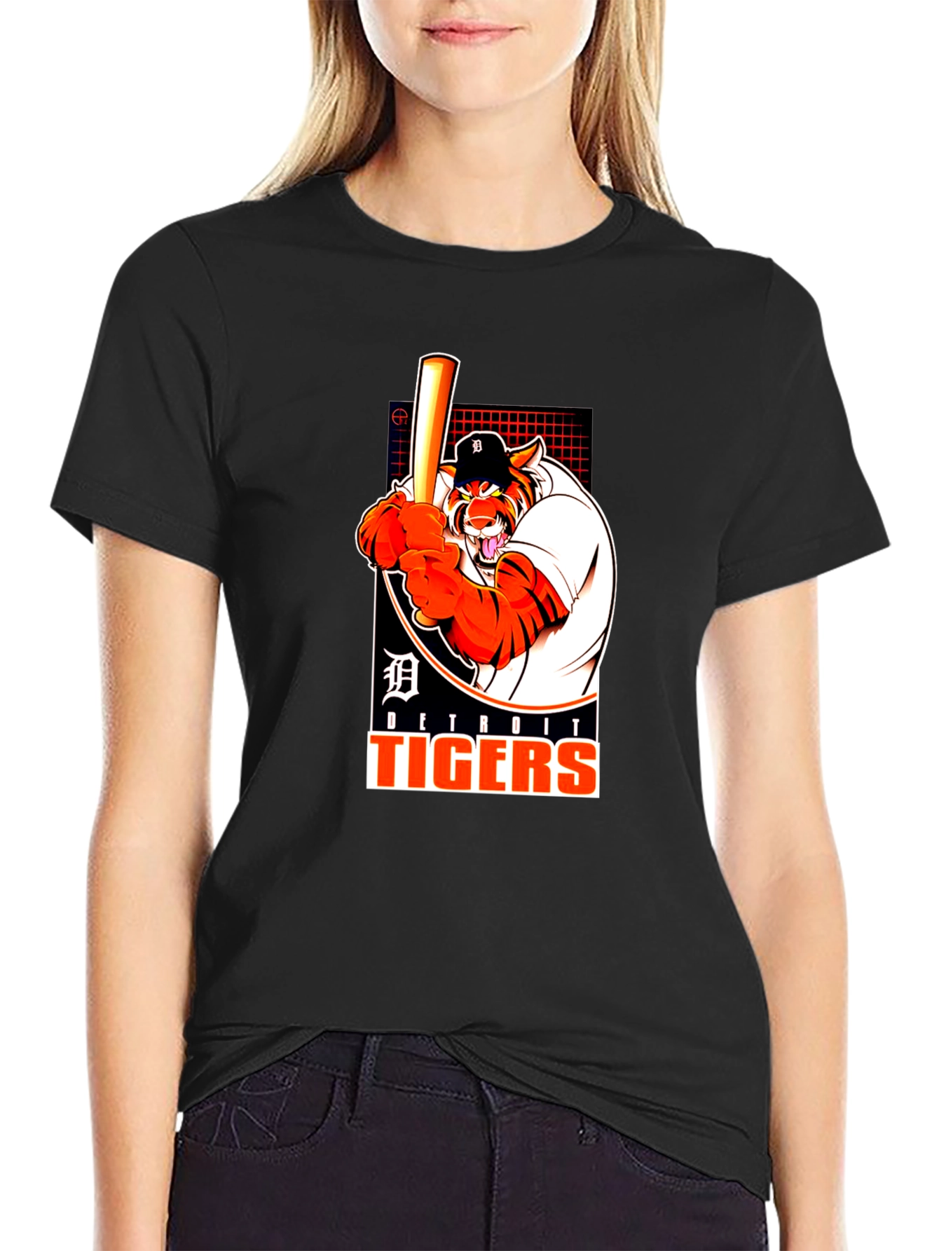 Detroit Tigers Cartoon T-Shirt - Baseball Fan Apparel