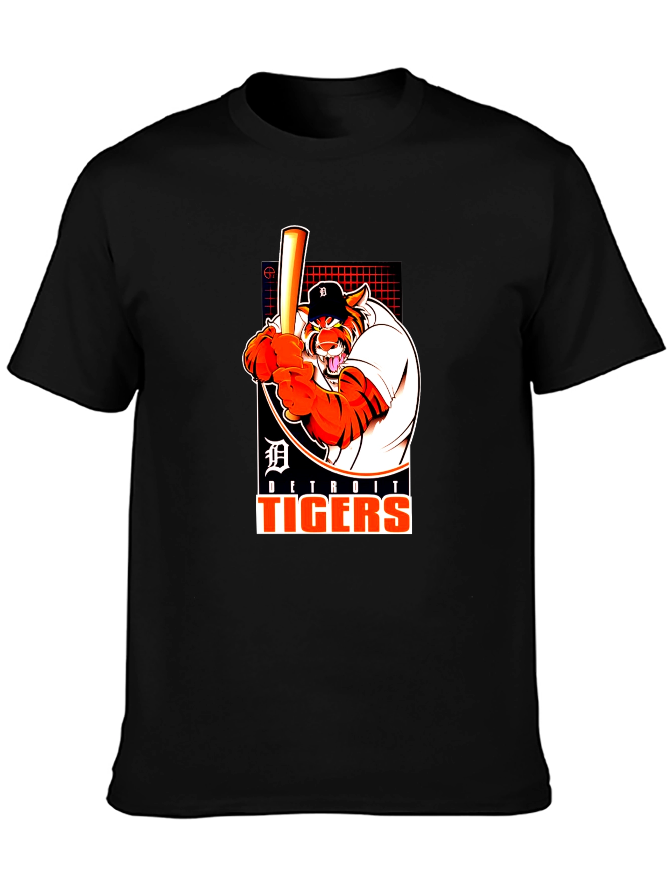 Detroit Tigers Cartoon T-Shirt - Baseball Fan Apparel
