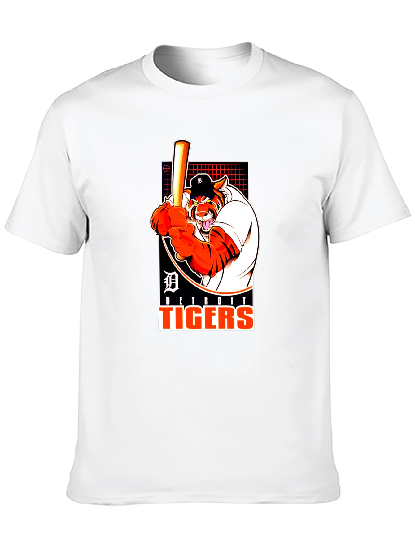 Detroit Tigers Cartoon T-Shirt - Baseball Fan Apparel