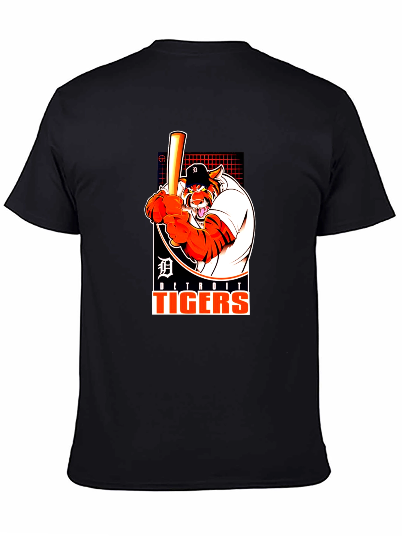 Detroit Tigers Cartoon T-Shirt - Baseball Fan Apparel